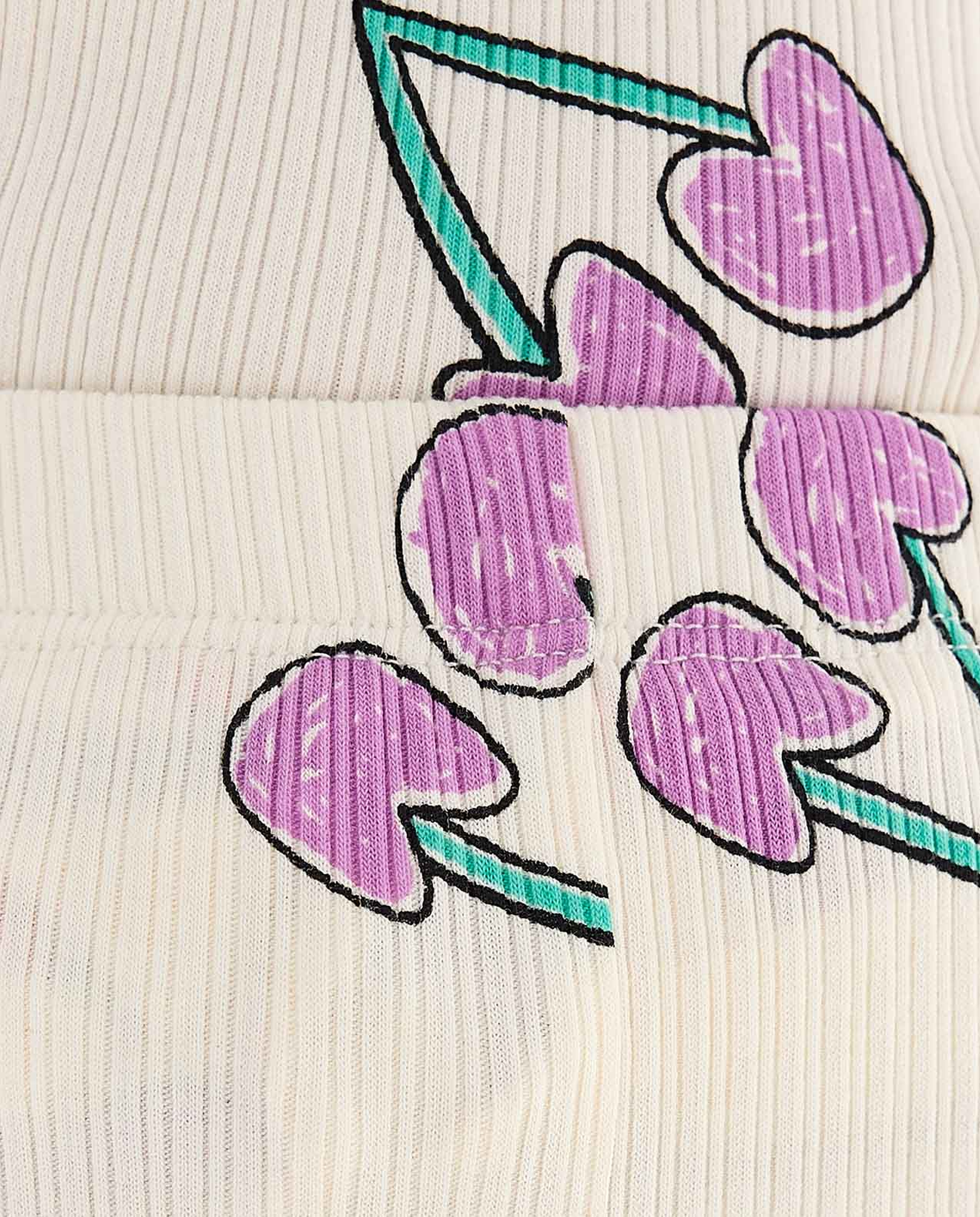 Printed Top and Pants Set