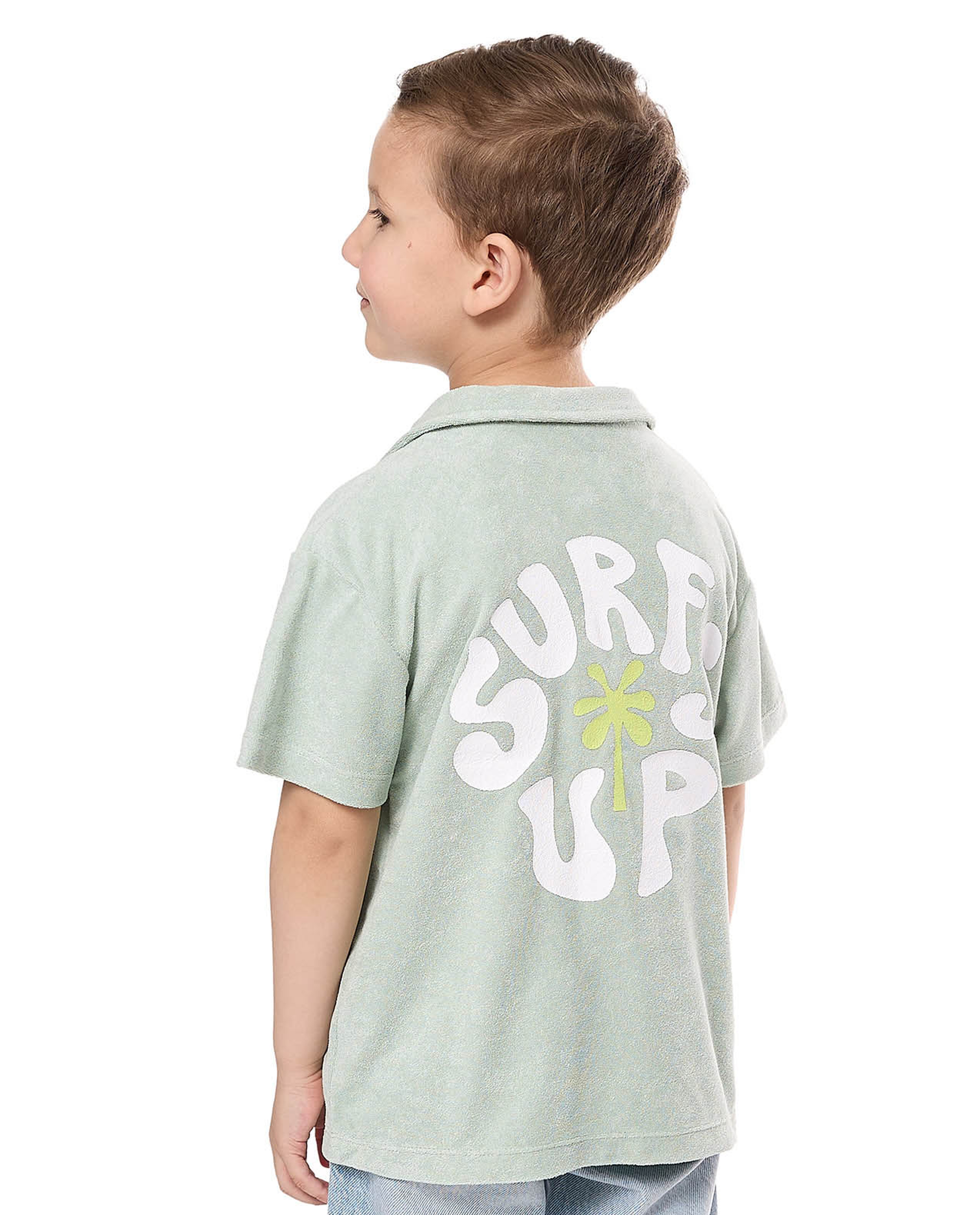 Embroidered Polo T-Shirt with Short Sleeves