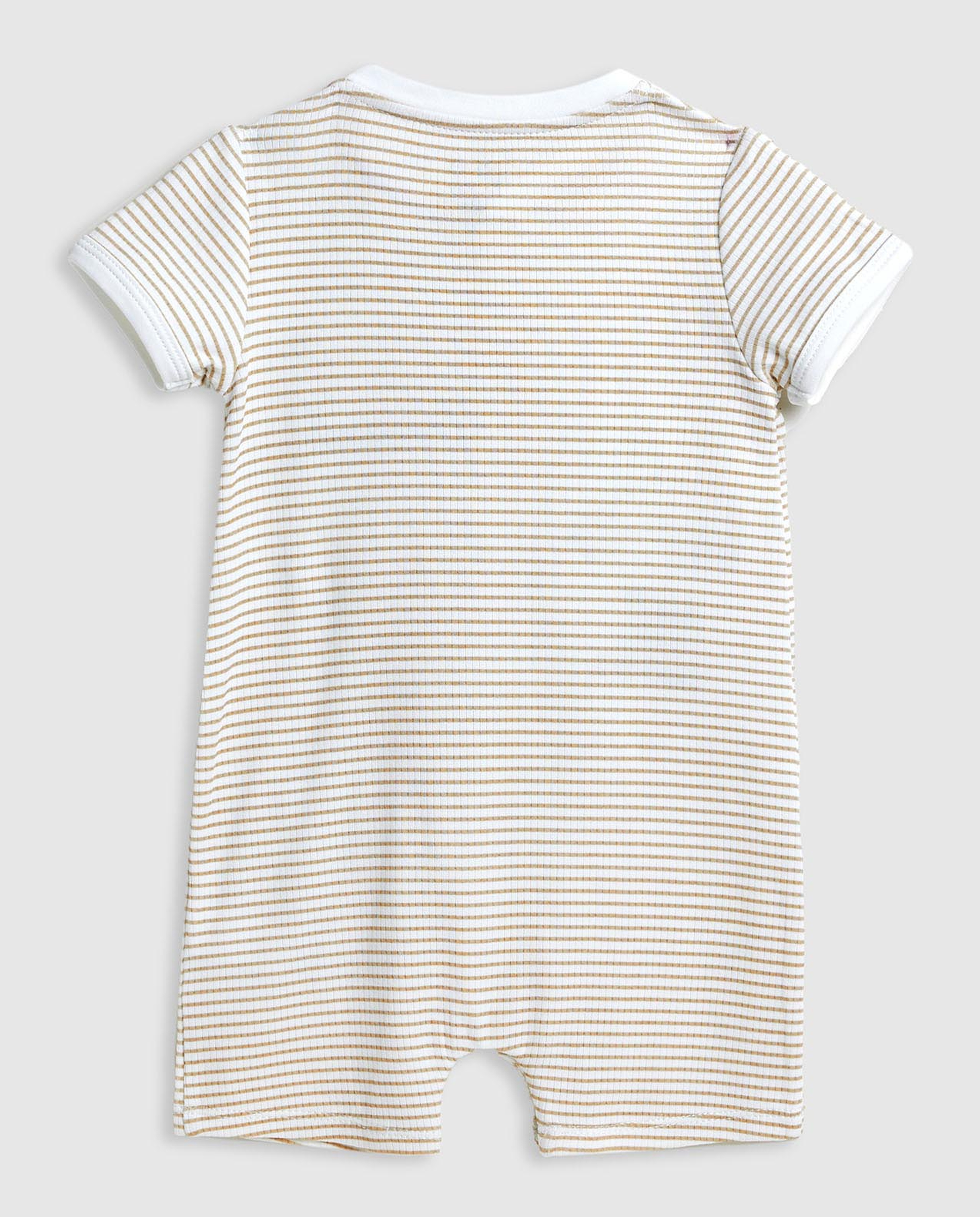 Embroidered Rompers and Cap Set