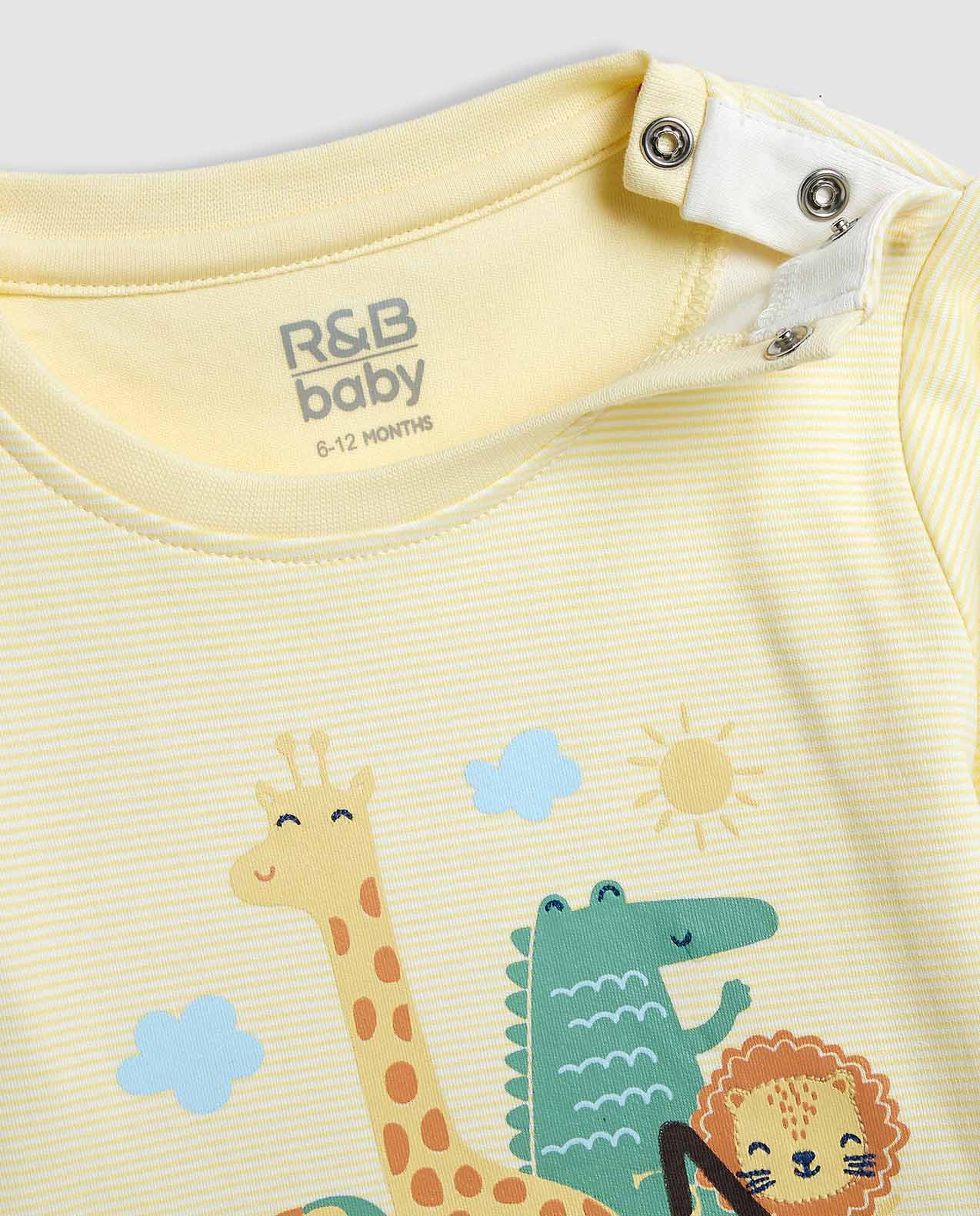 Printed T-Shirt and Joggers Set