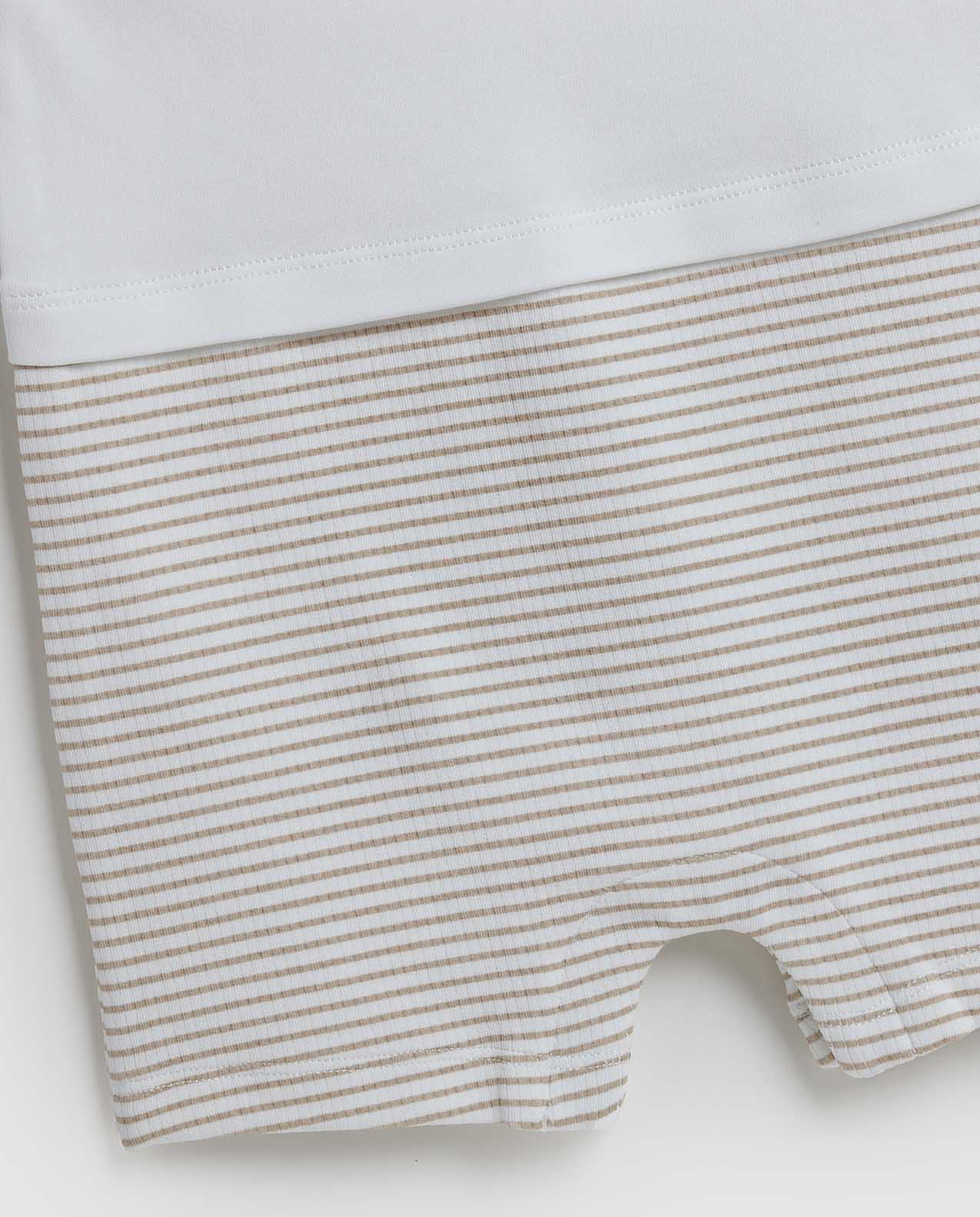 Embroidered Collared Romper with Short Sleeves