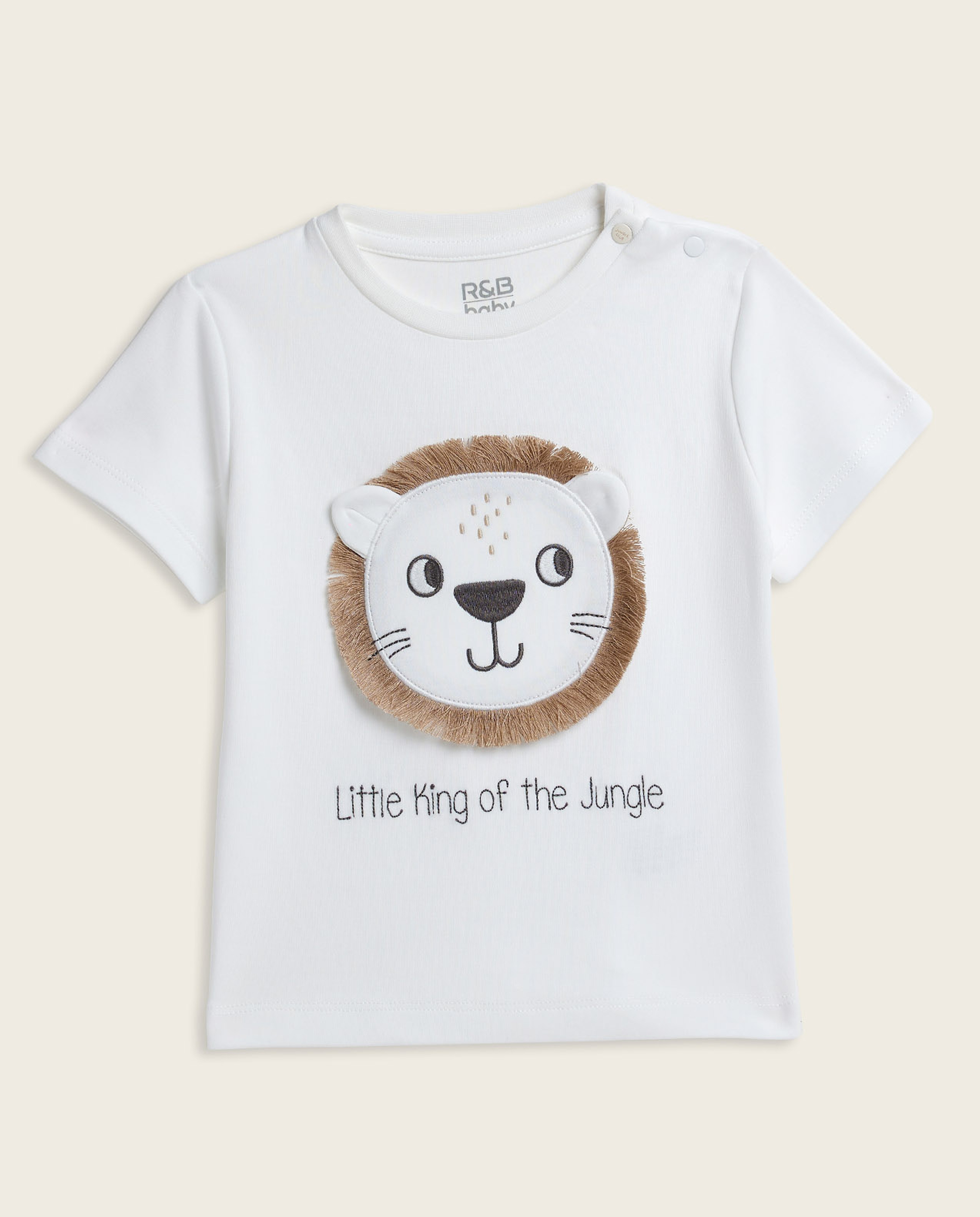 Appliqued T-Shirt and Joggers Set