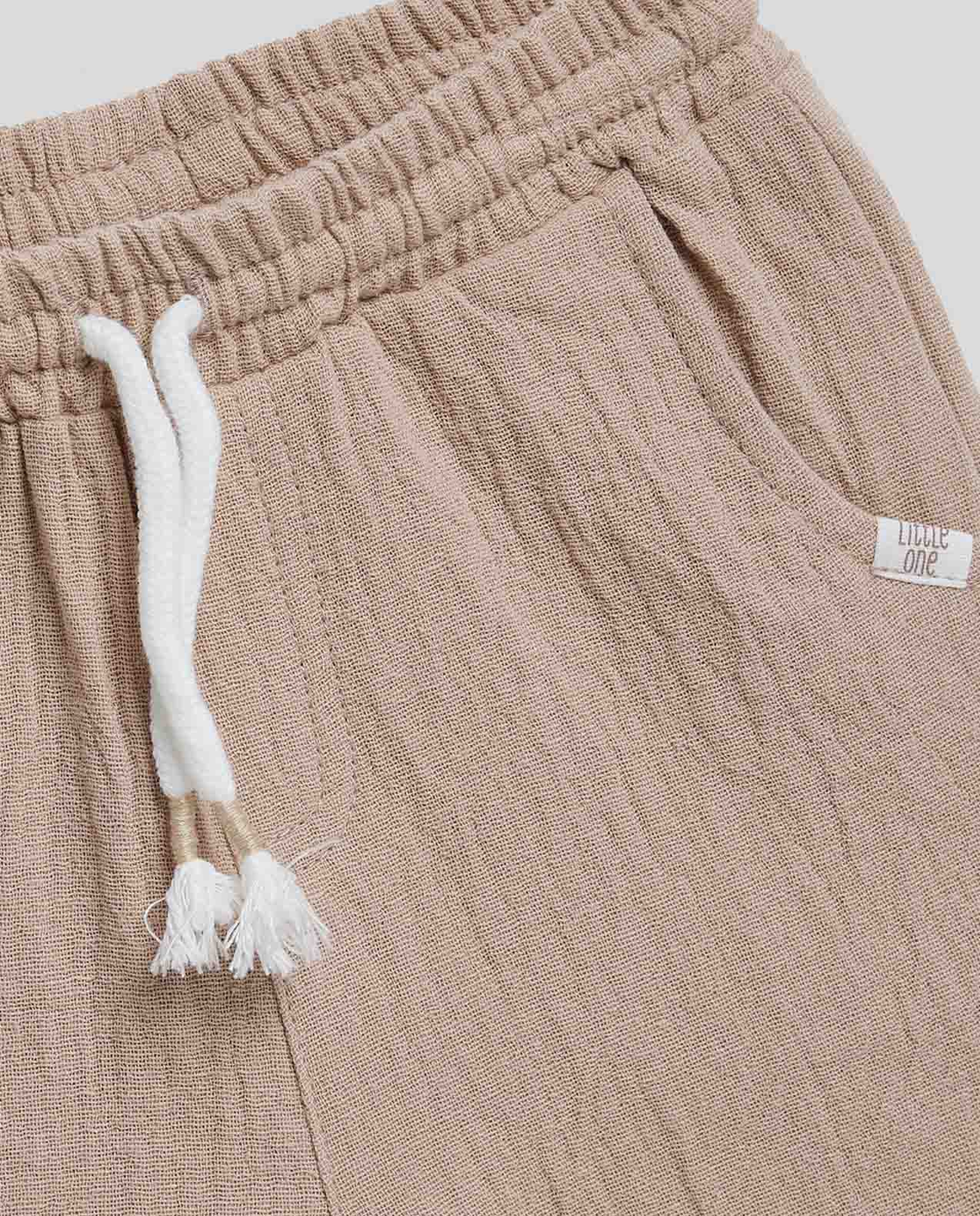 Textured T-Shirt and Shorts Set