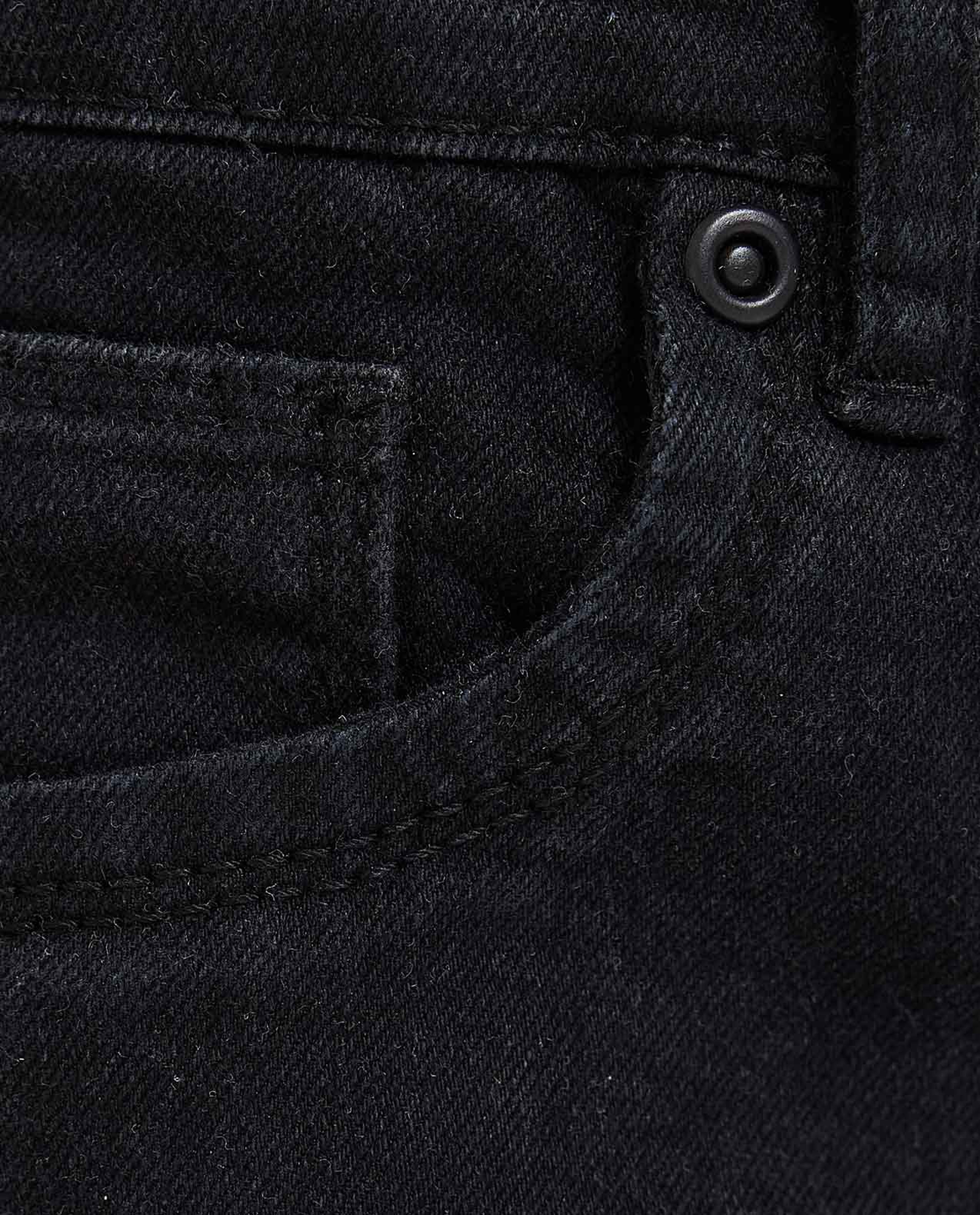 Faded Denim Shorts with Button Closure