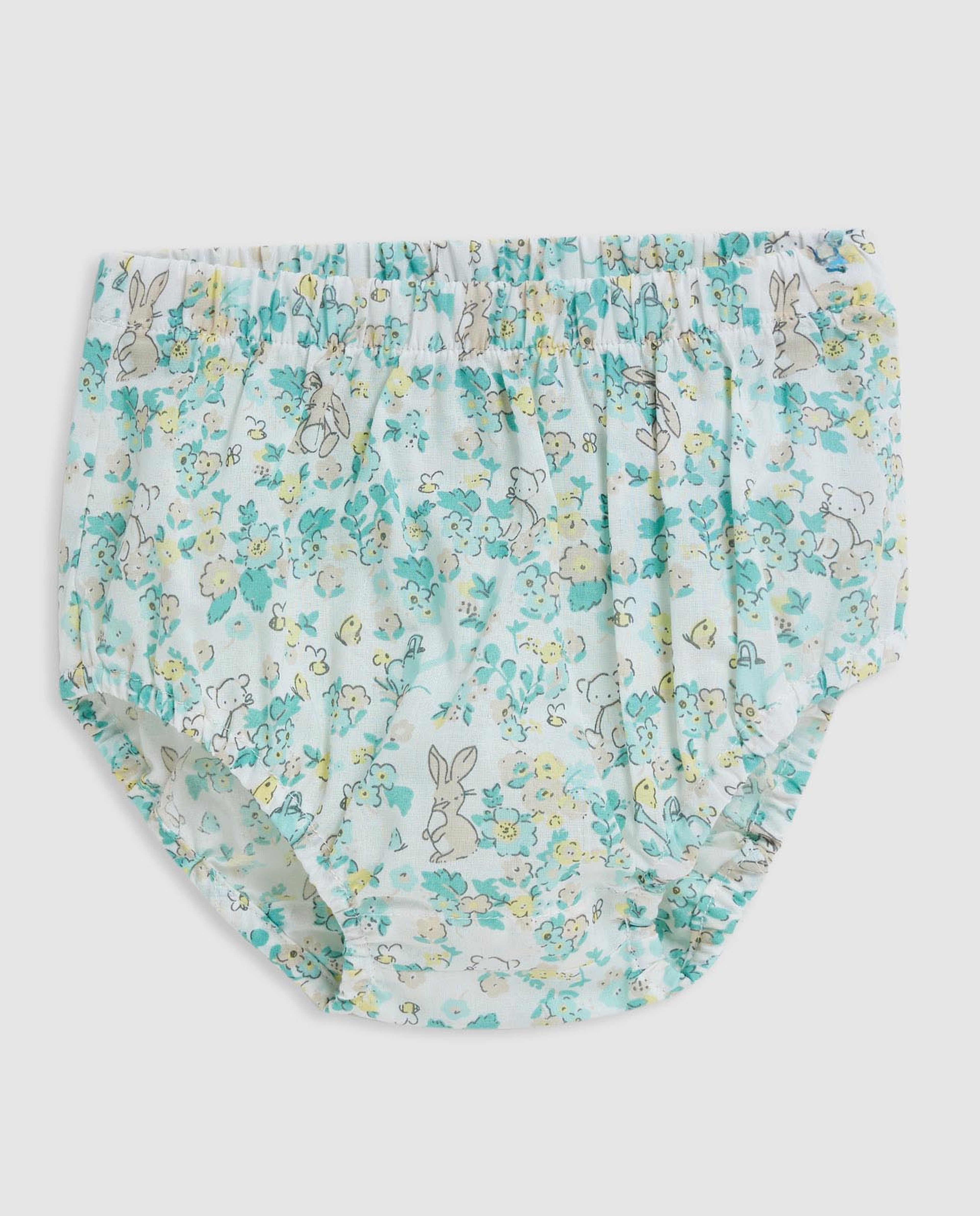 Printed A-Line Dress Set