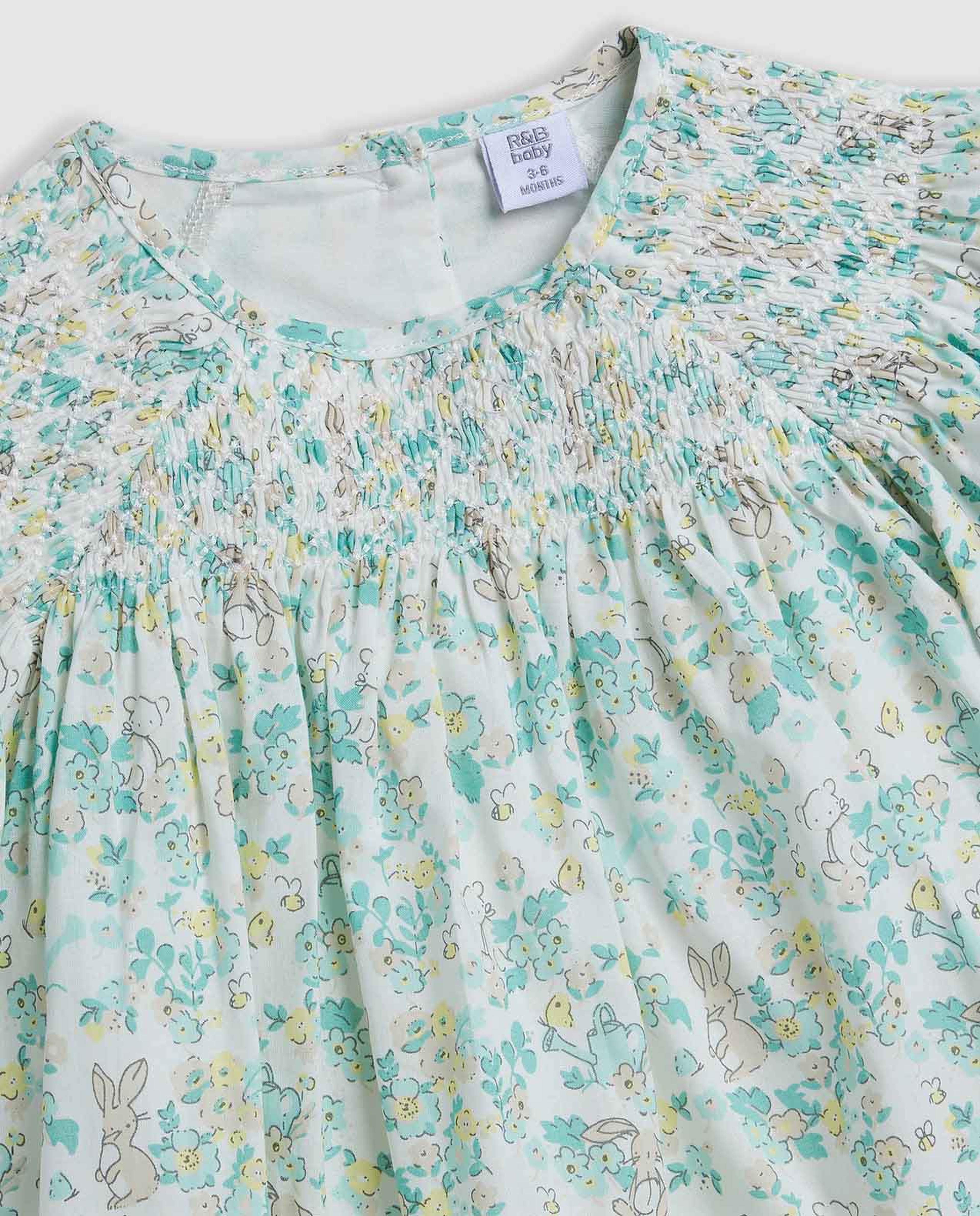 Printed A-Line Dress Set