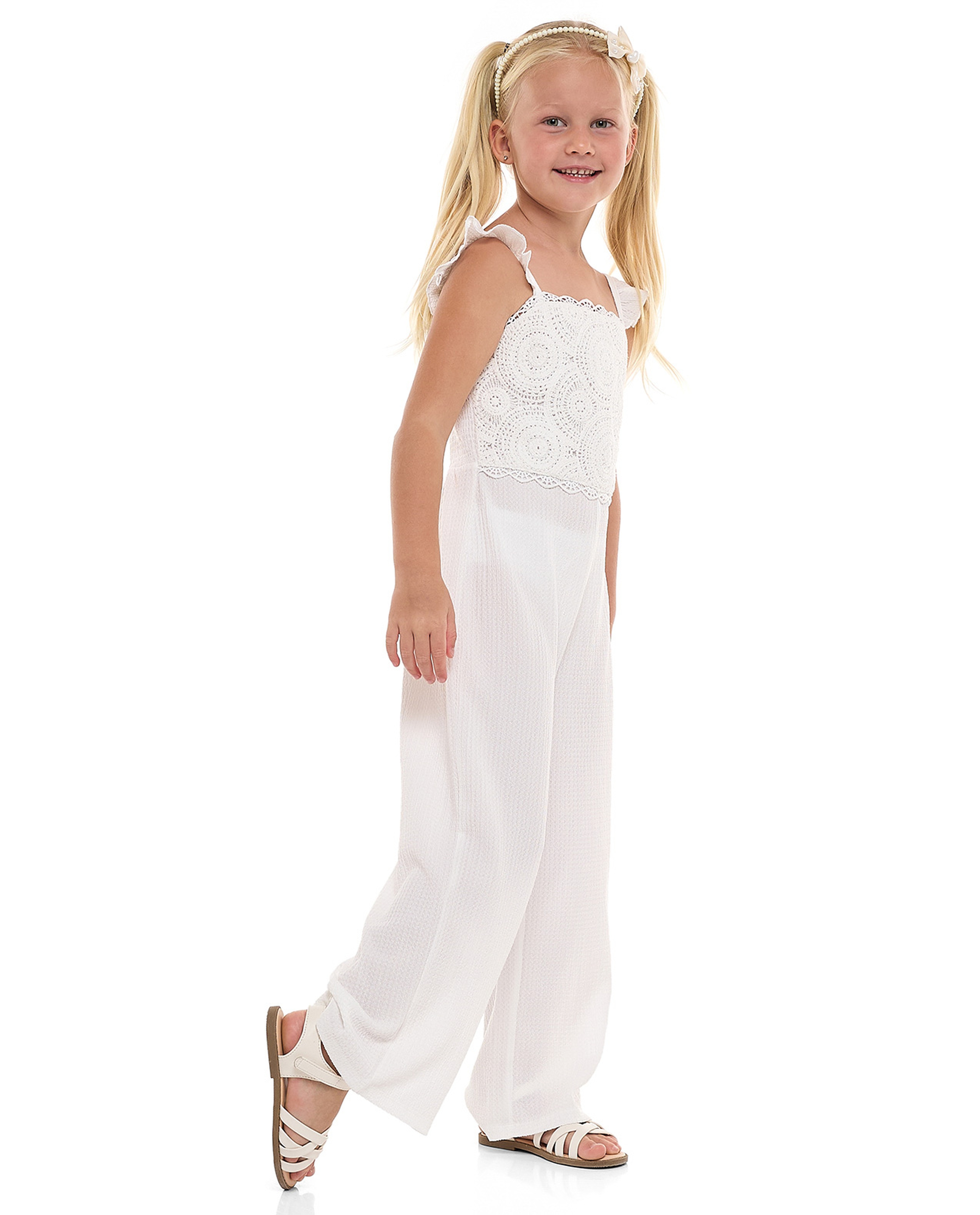 Crochet Detail Jumpsuit