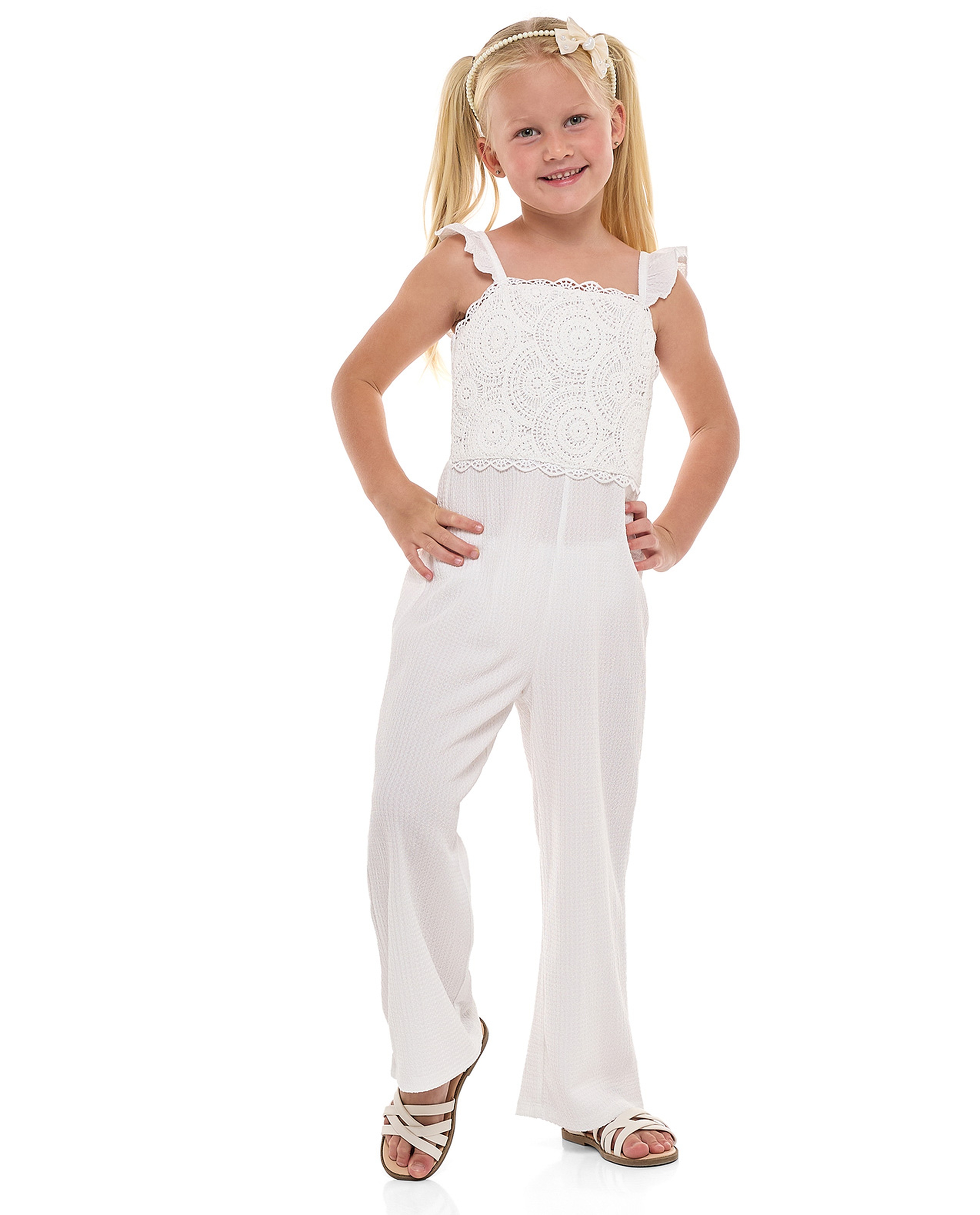 Crochet Detail Jumpsuit