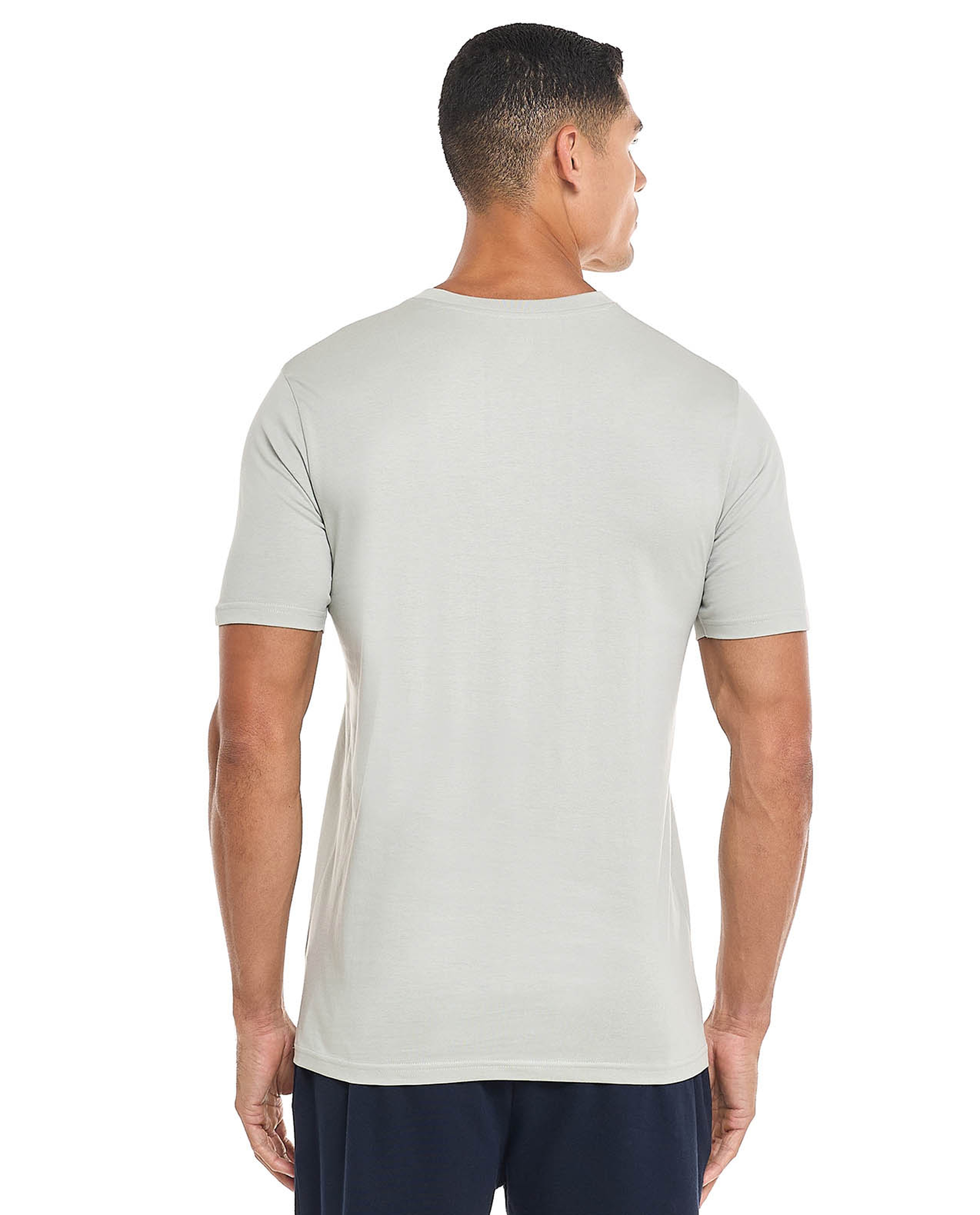 Printed T-Shirt with Crew Neck and Short Sleeves