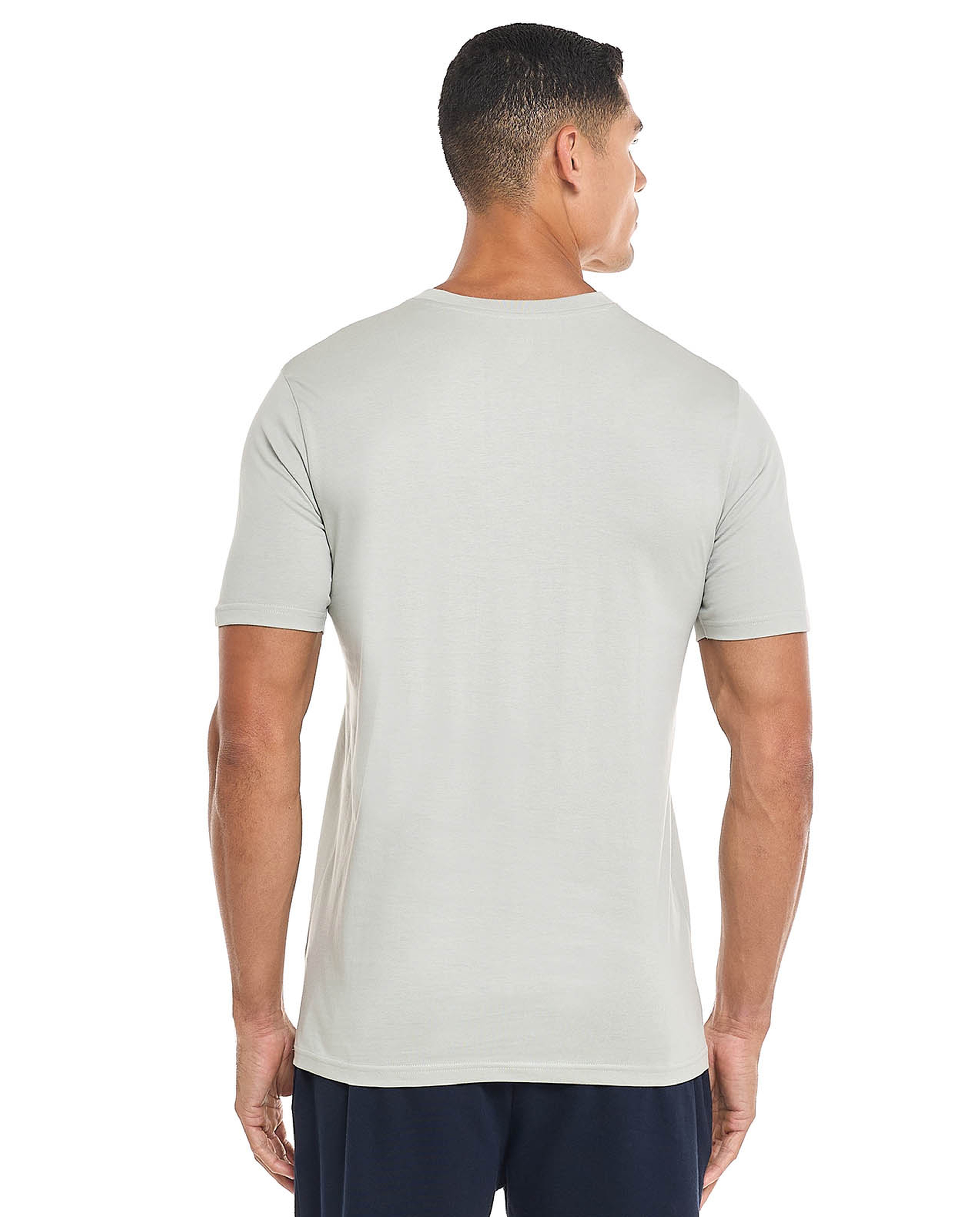 Printed T-Shirt with Crew Neck and Short Sleeves