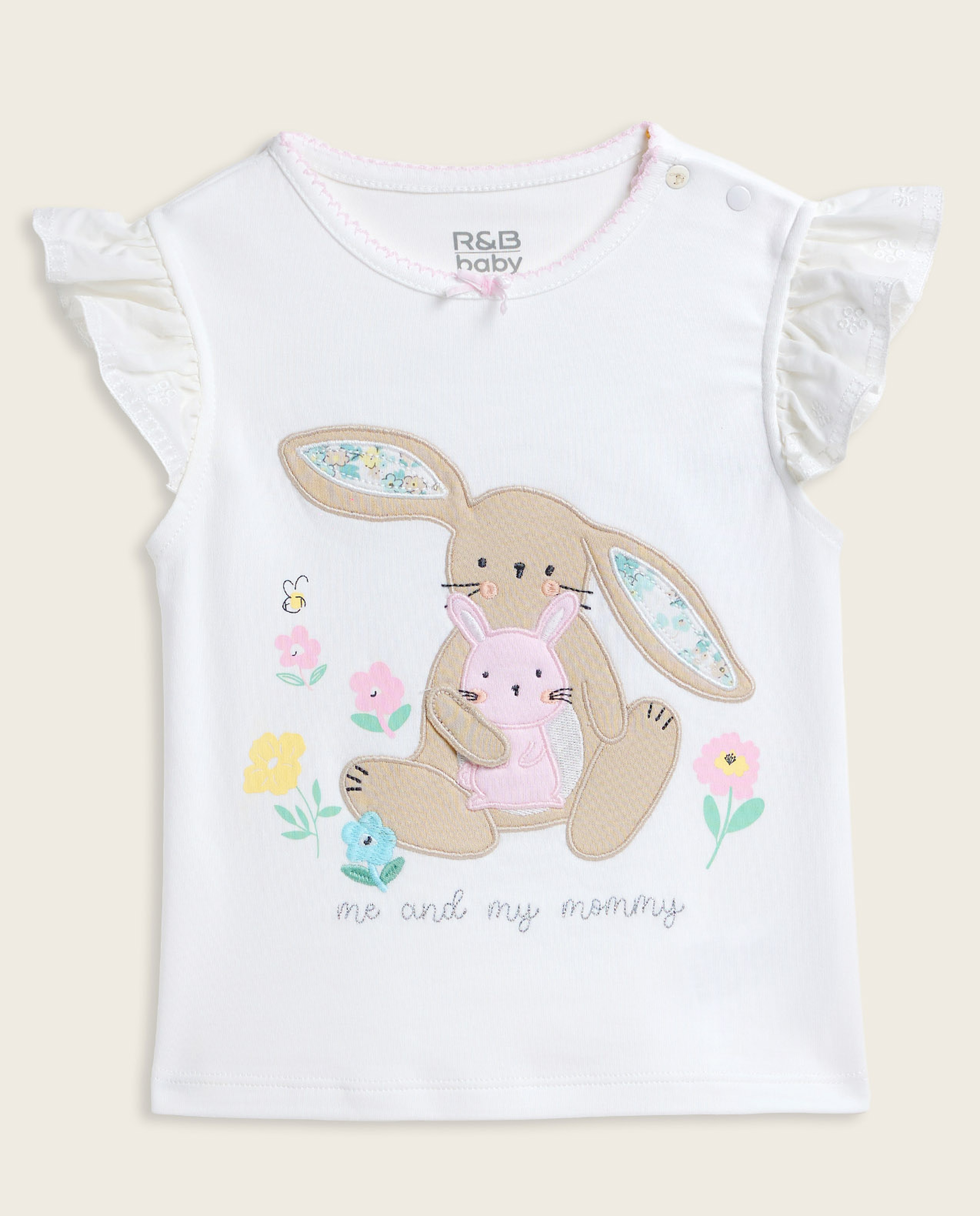 Appliqued Top and Pants Set