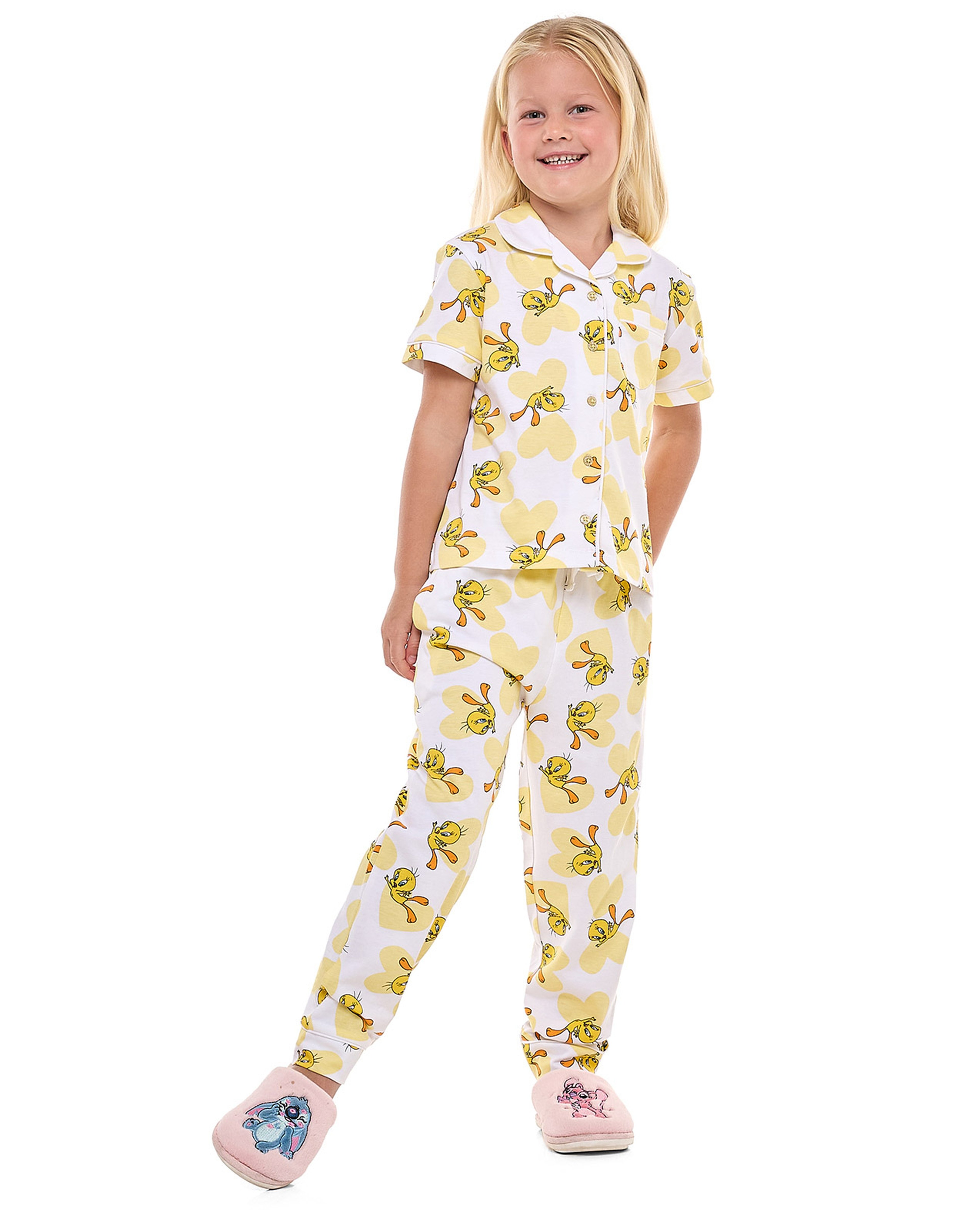Tweety Printed Pyjama Set