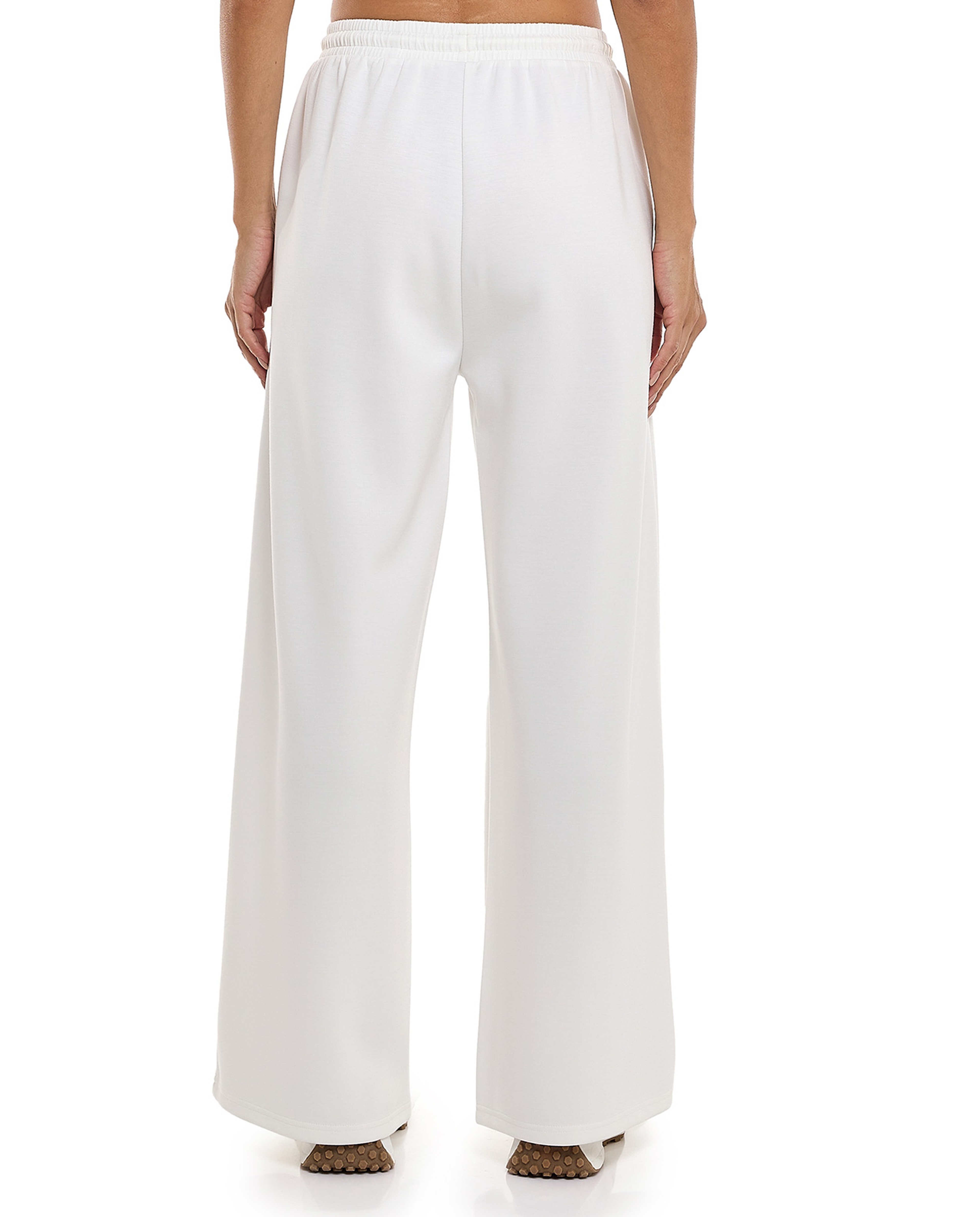 Solid Sweatpants with Drawstring Waist