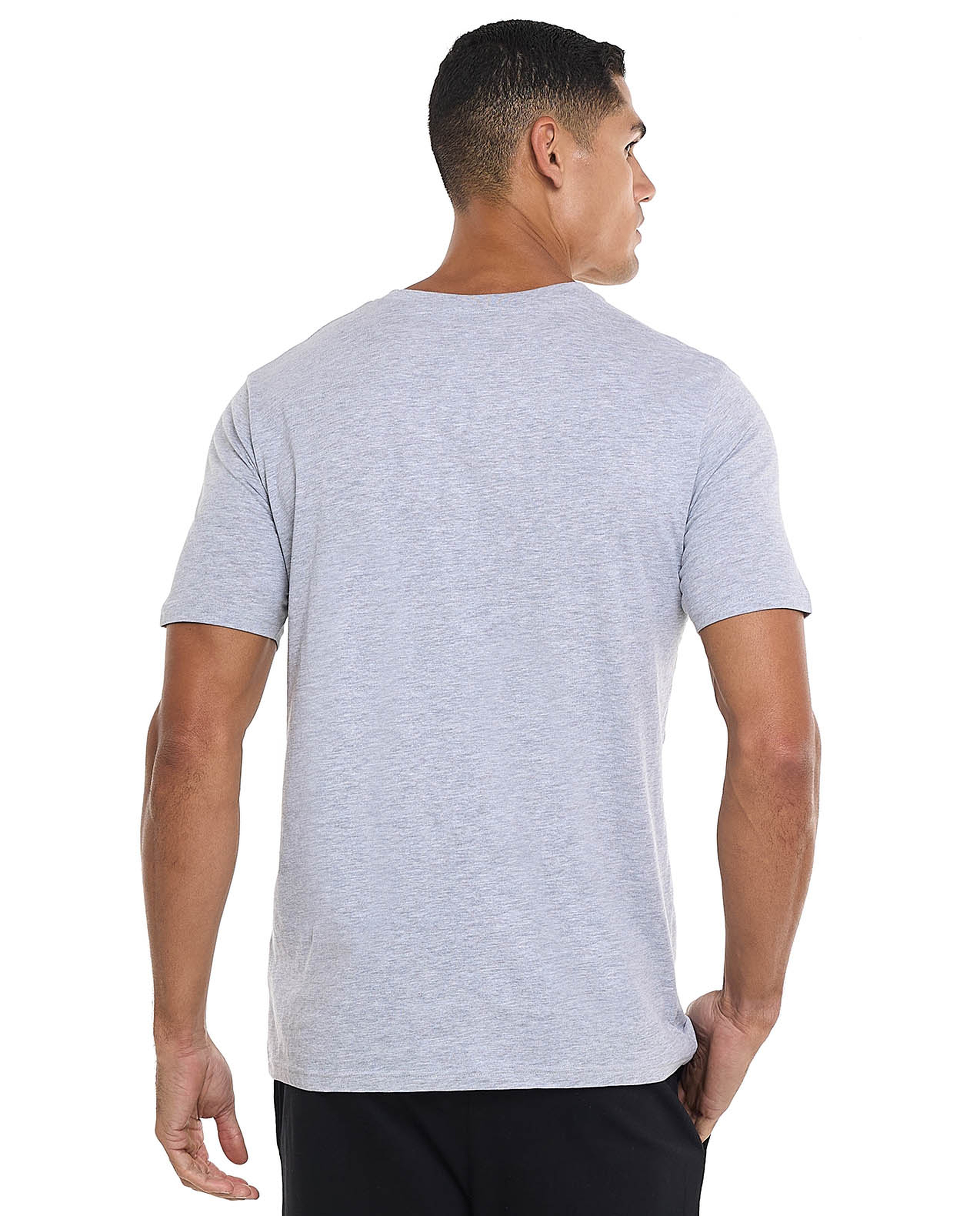 Printed T-Shirt with Crew Neck and Short Sleeves