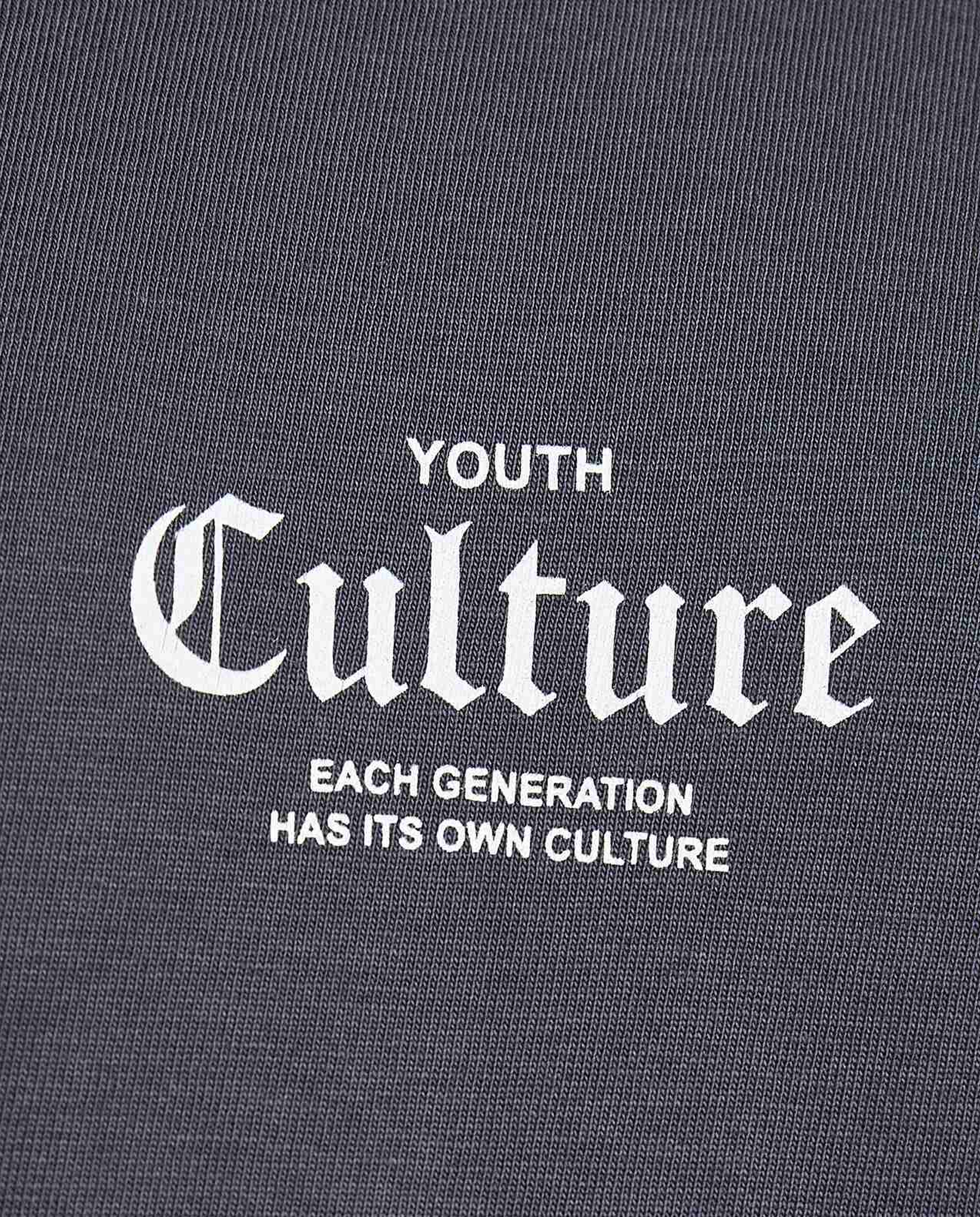 Printed T-Shirt with Crew Neck and Short Sleeves