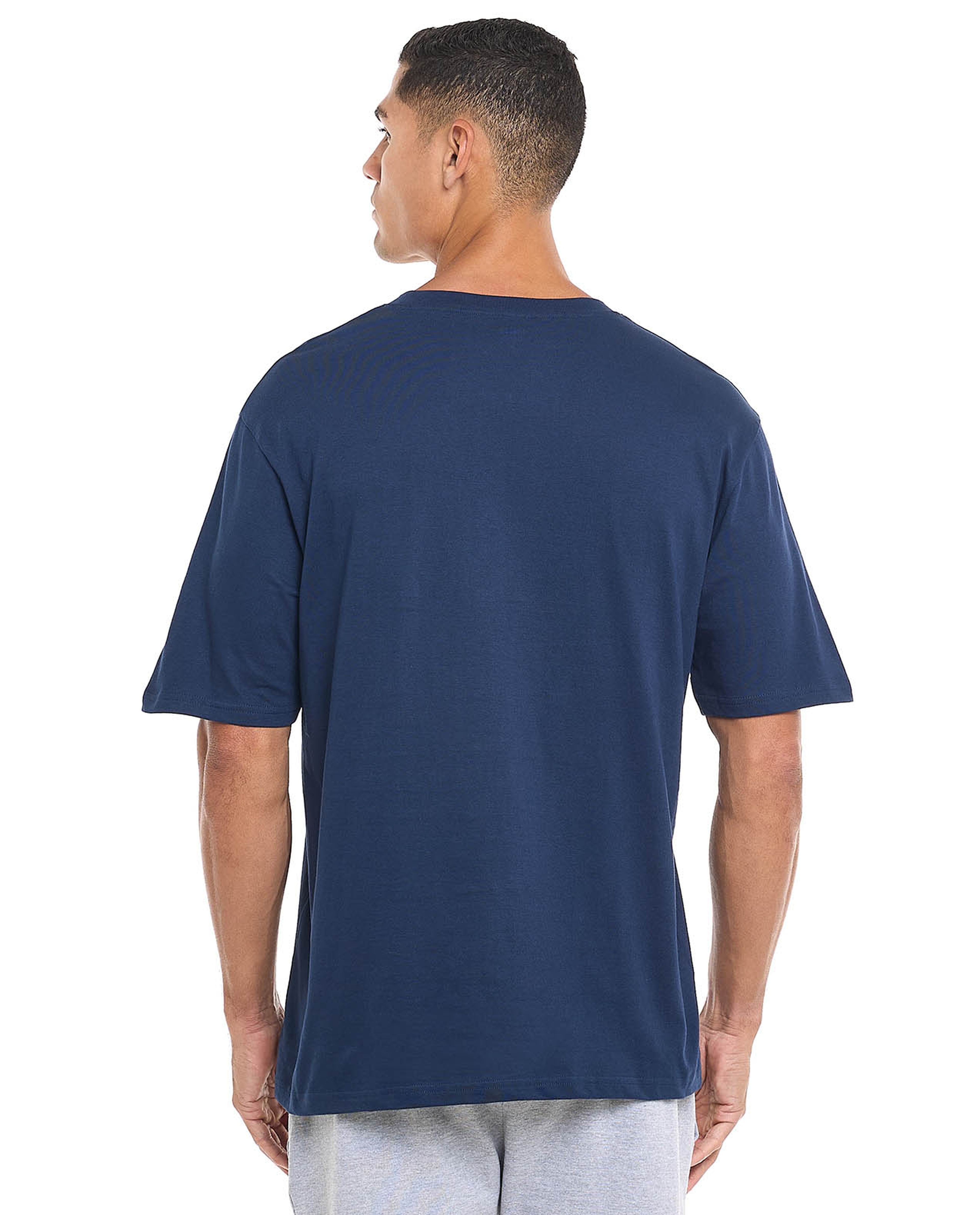 Printed T-Shirt with Crew Neck and Short Sleeves