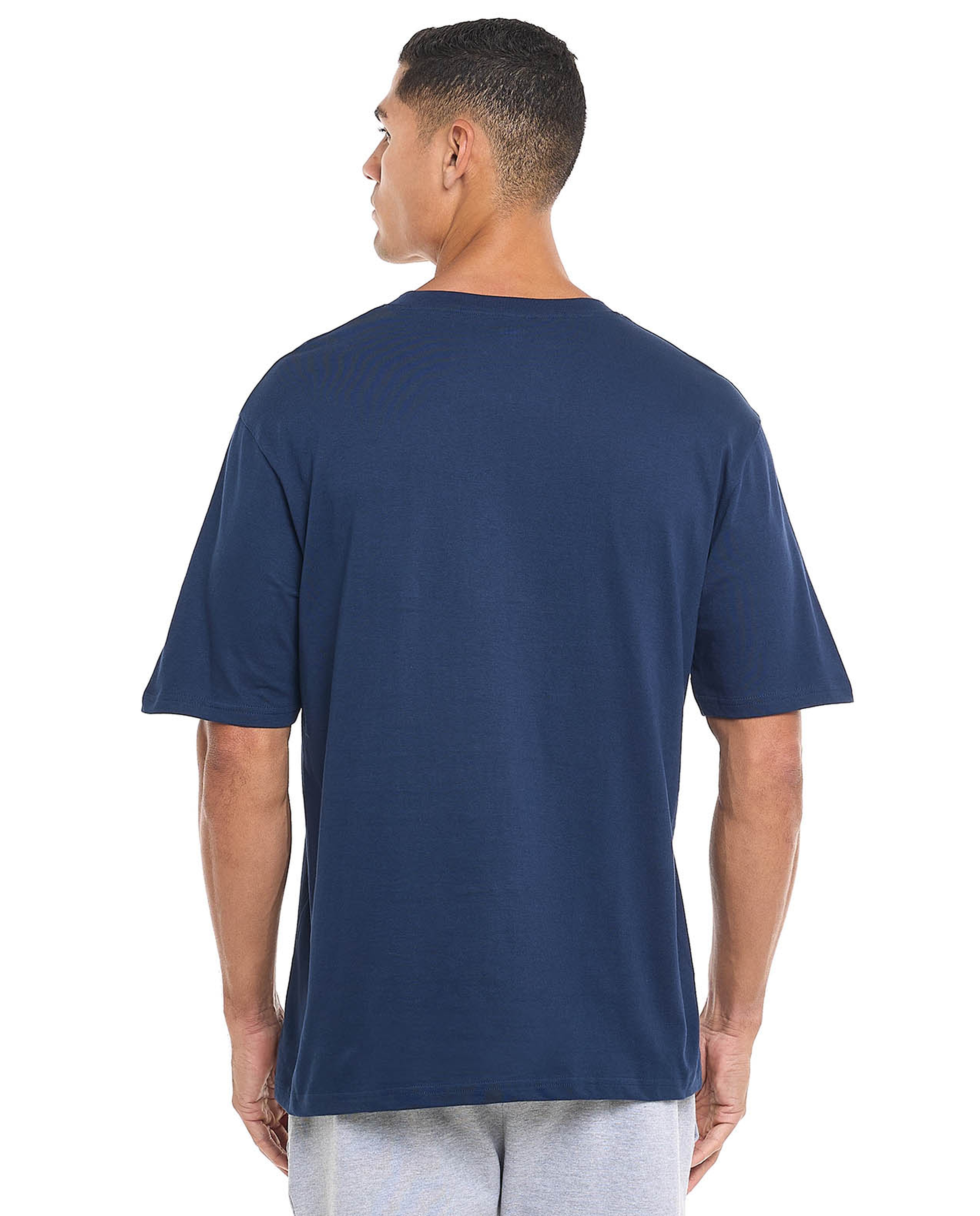 Printed T-Shirt with Crew Neck and Short Sleeves