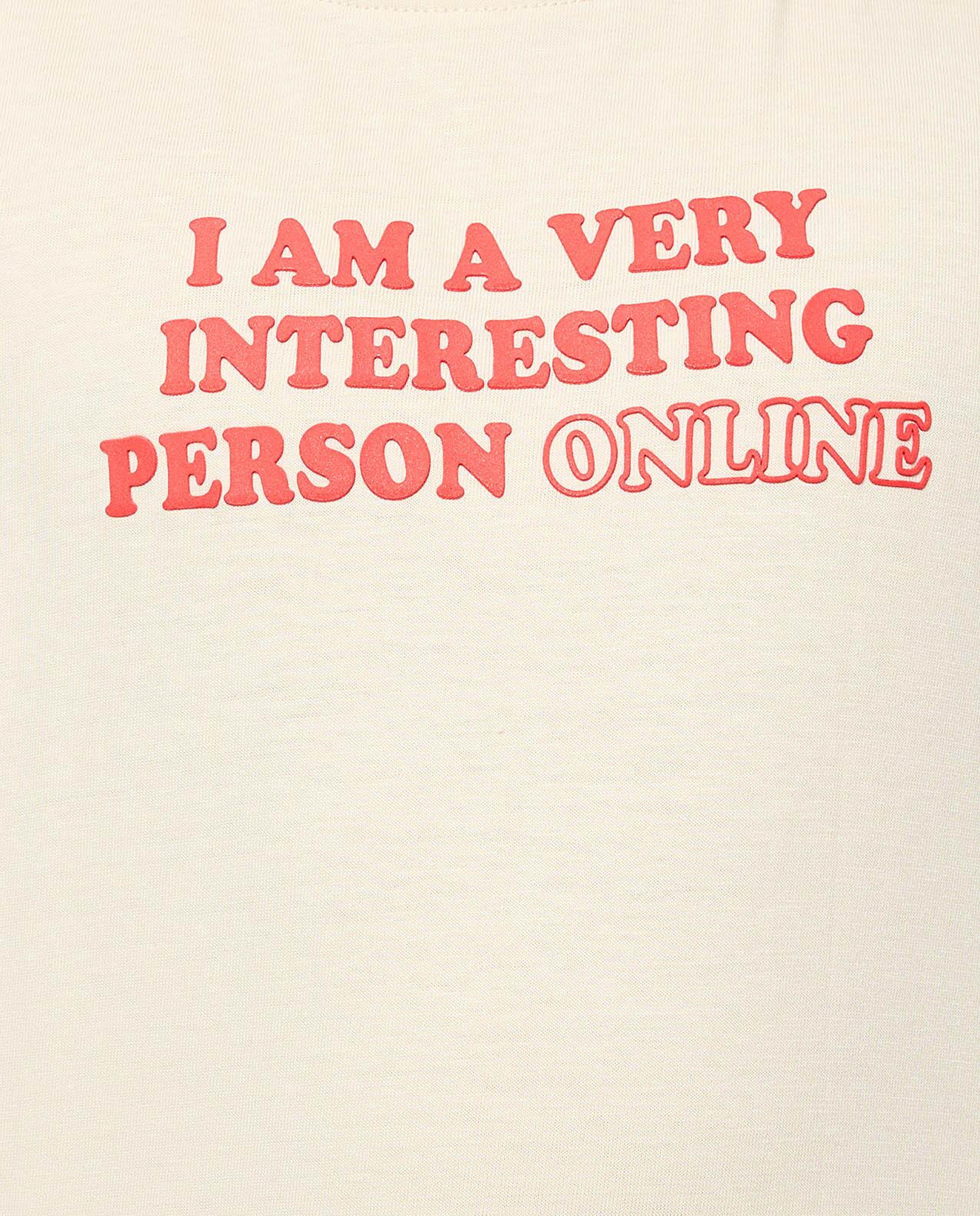 Printed T-Shirt with Crew Neck and Short Sleeves