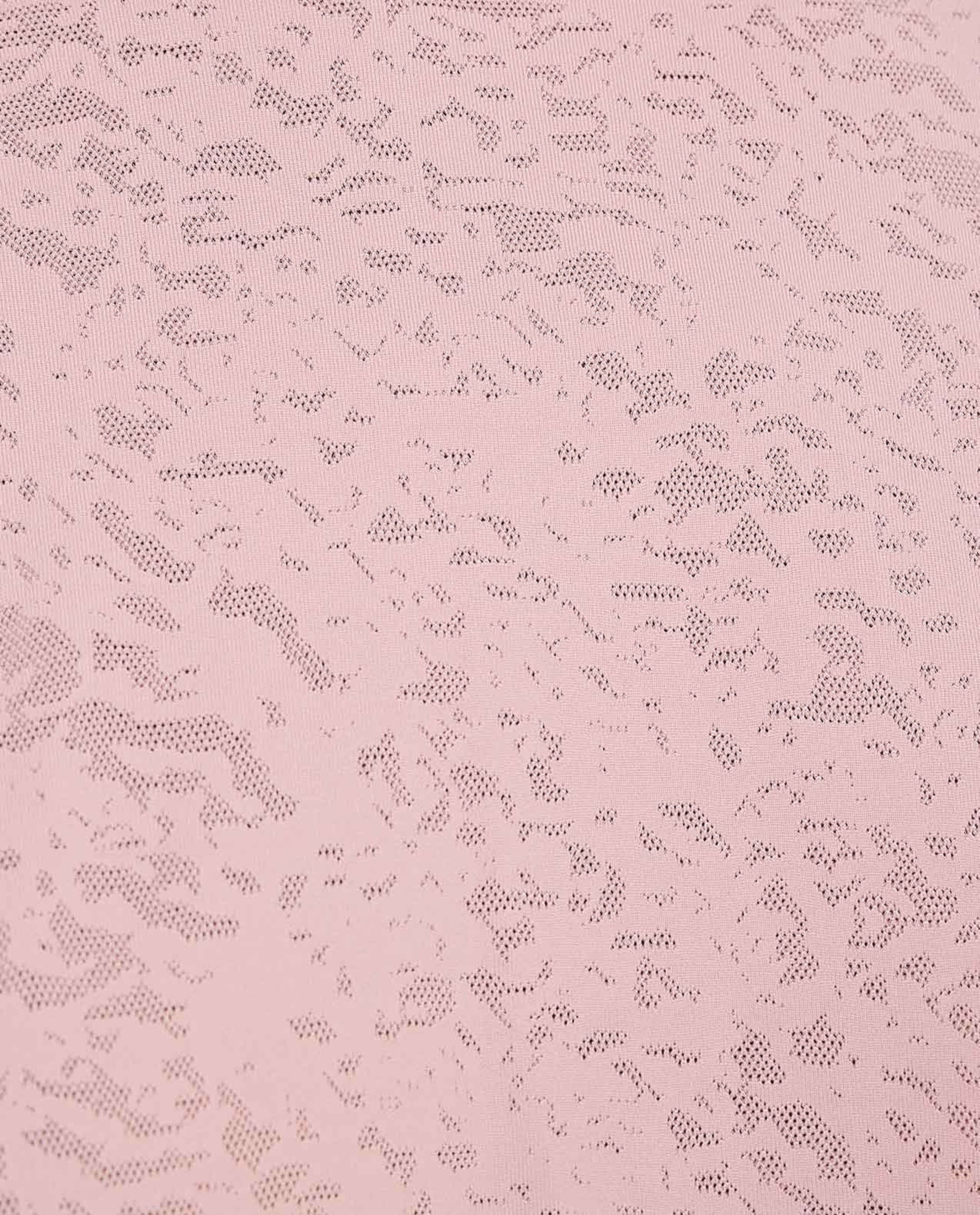 Patterned Active T-Shirt with Crew Neck and Short Sleeves