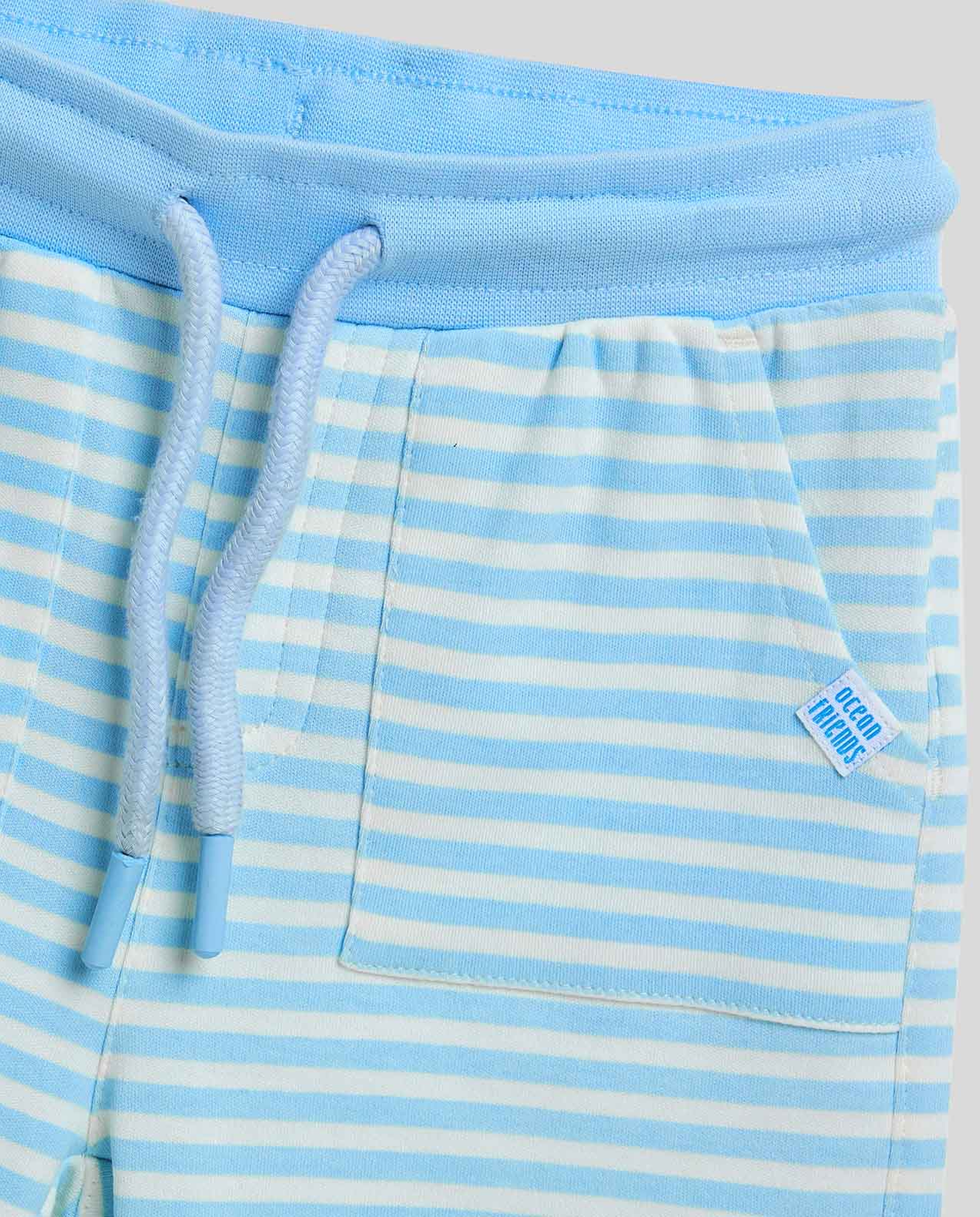 Appliqued T-Shirt and Shorts Set