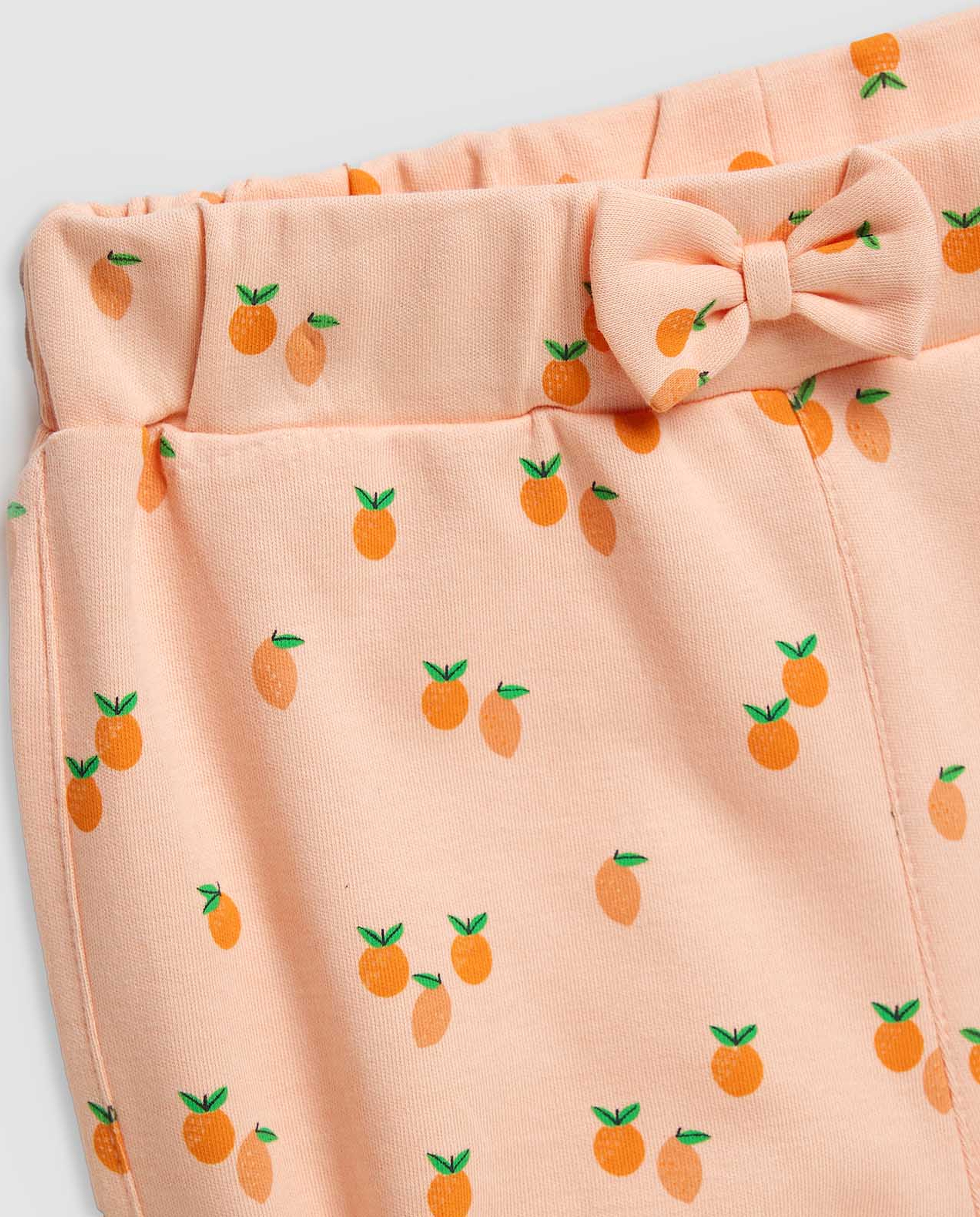 Appliqued T-Shirt and Shorts Set