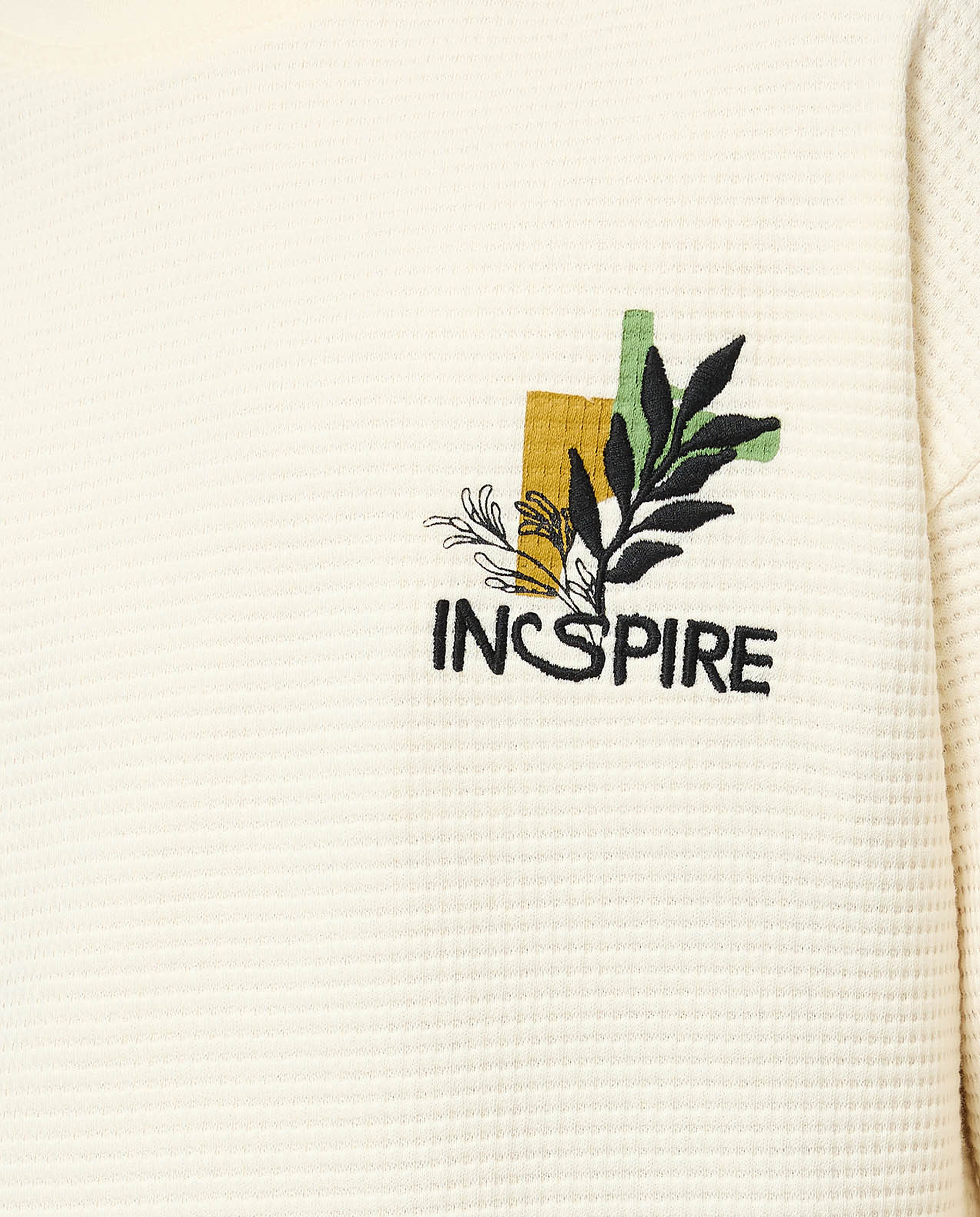 Back Printed Oversized T-Shirt with Crew Neck and Short Sleeves