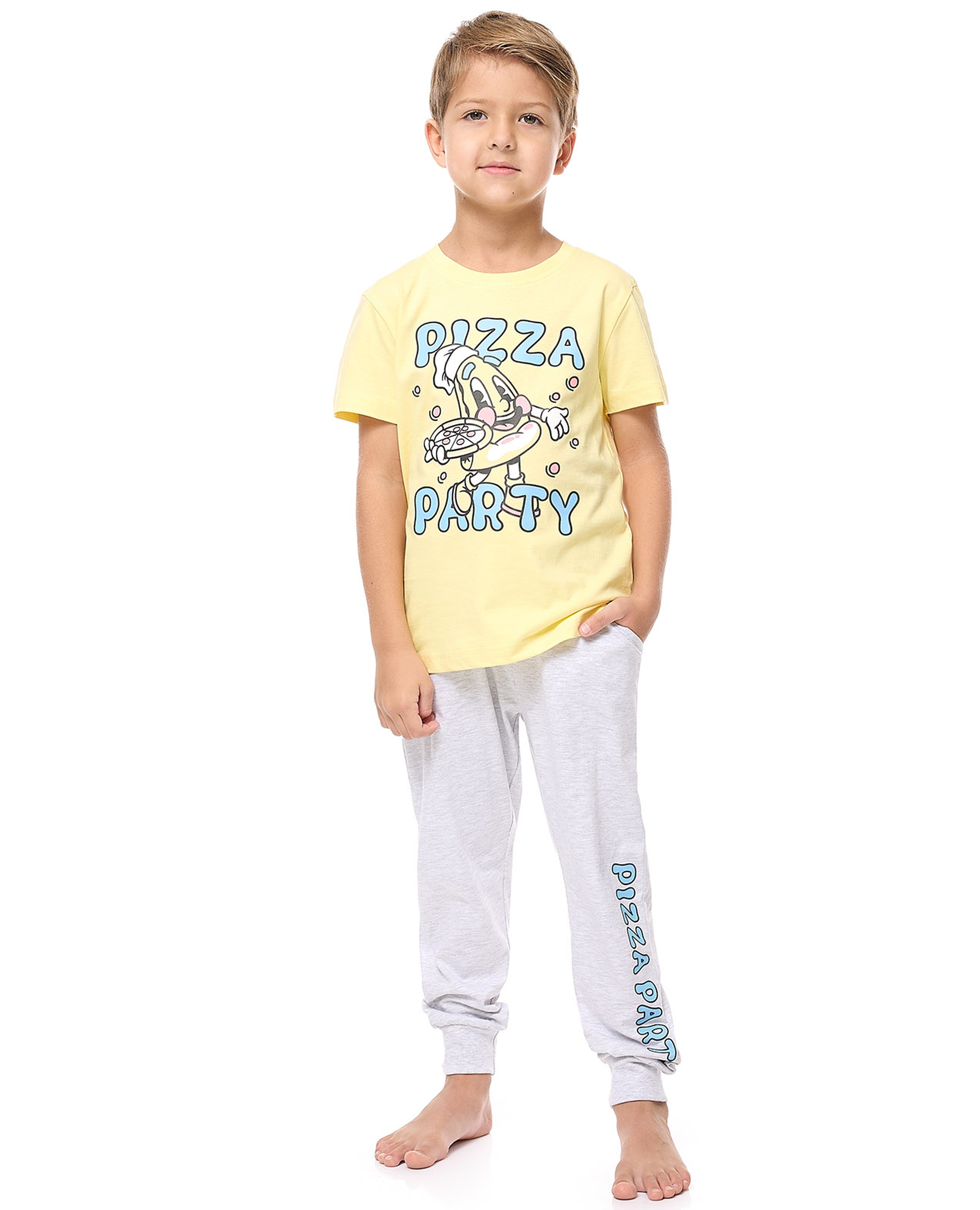 طقم بيجاما بطبعة