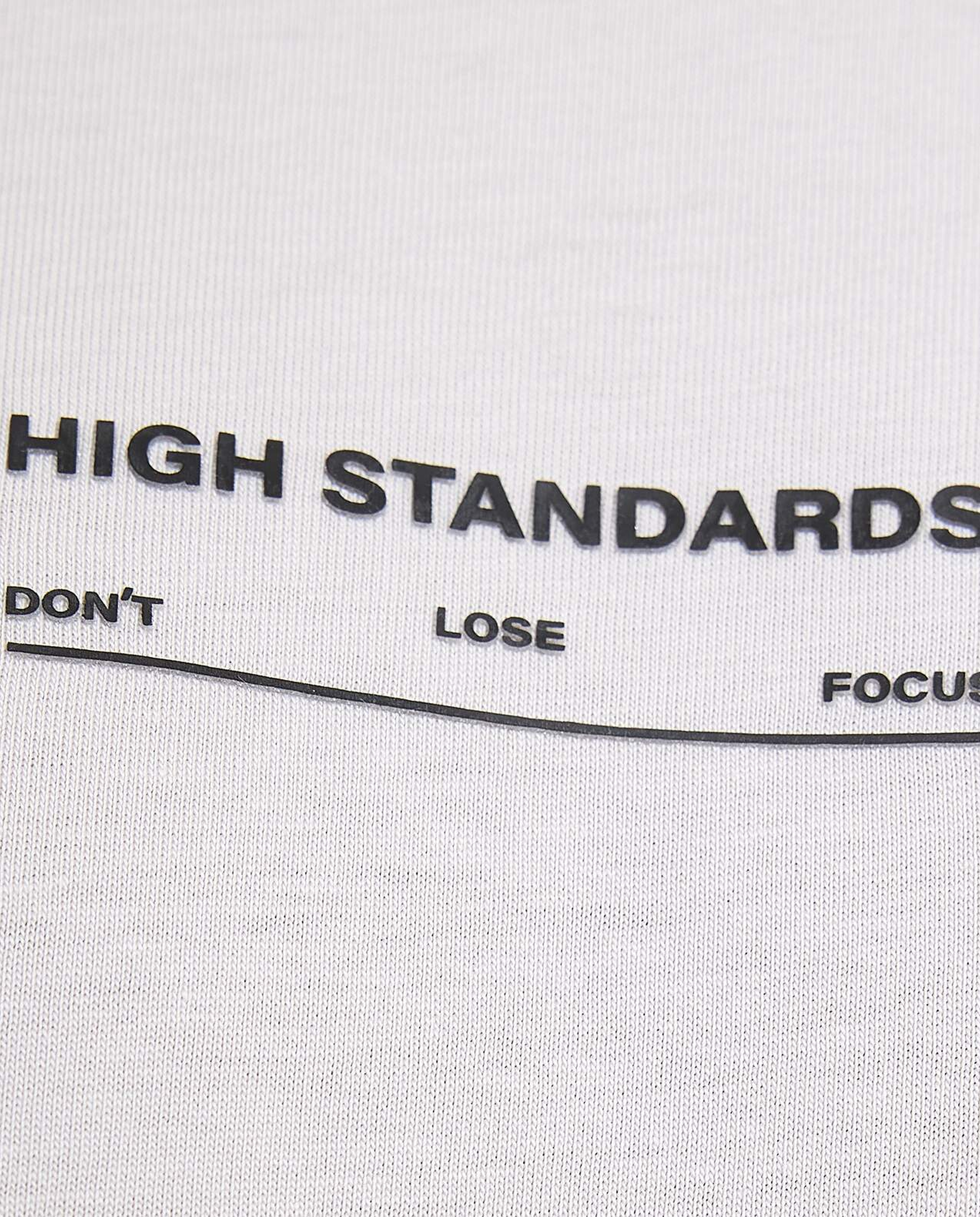 Printed T-Shirt with Crew Neck and Short Sleeves