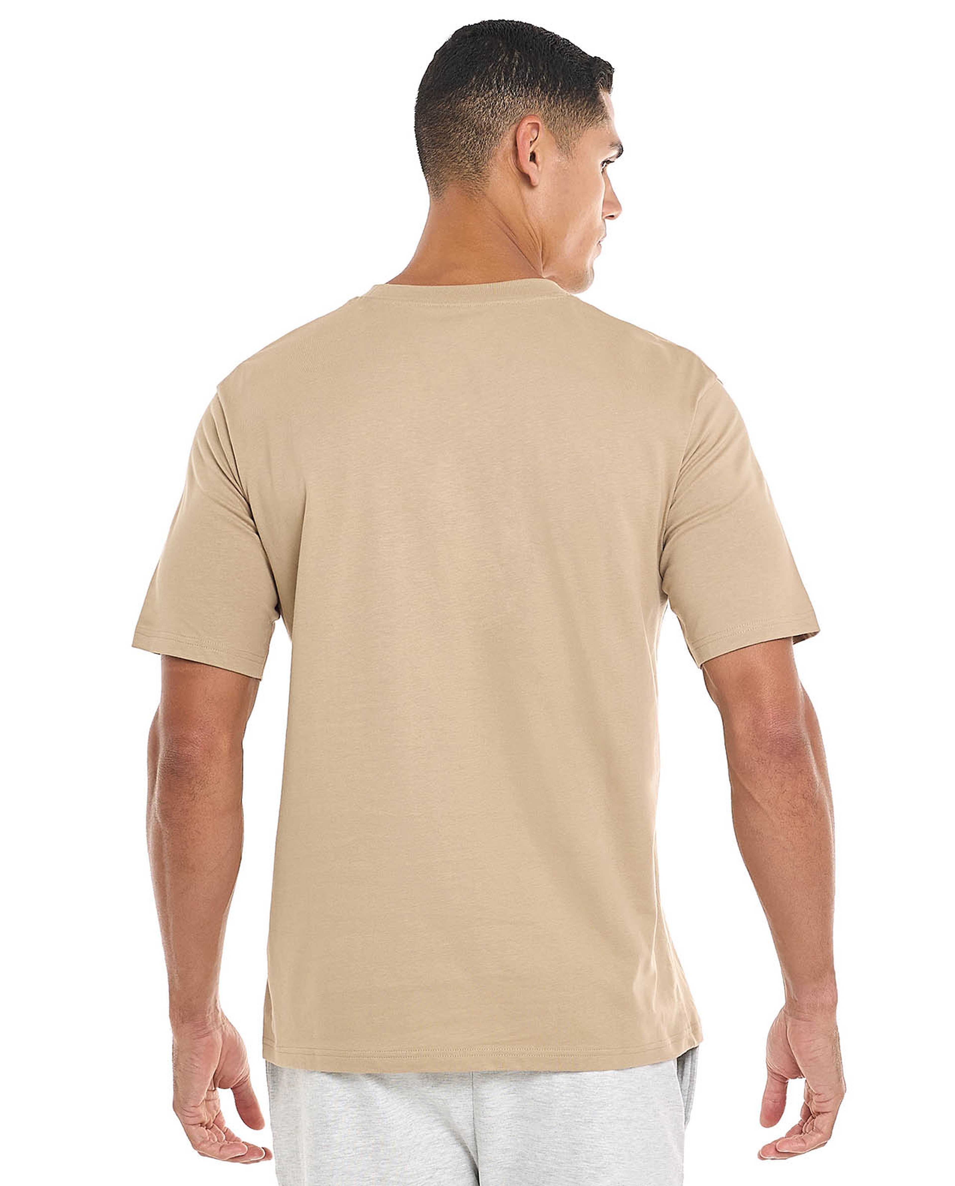 Printed T-Shirt with Crew Neck and Short Sleeves