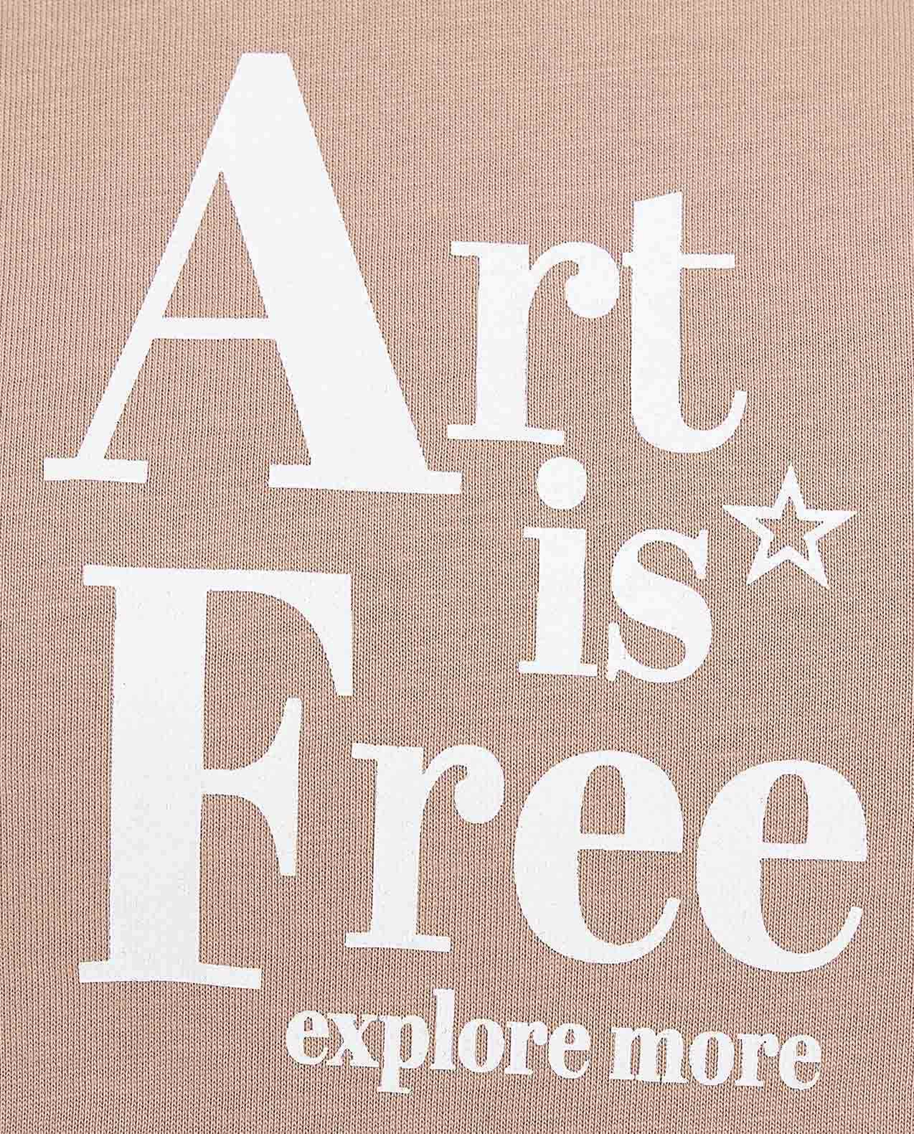 Printed T-Shirt with Crew Neck and Short Sleeves