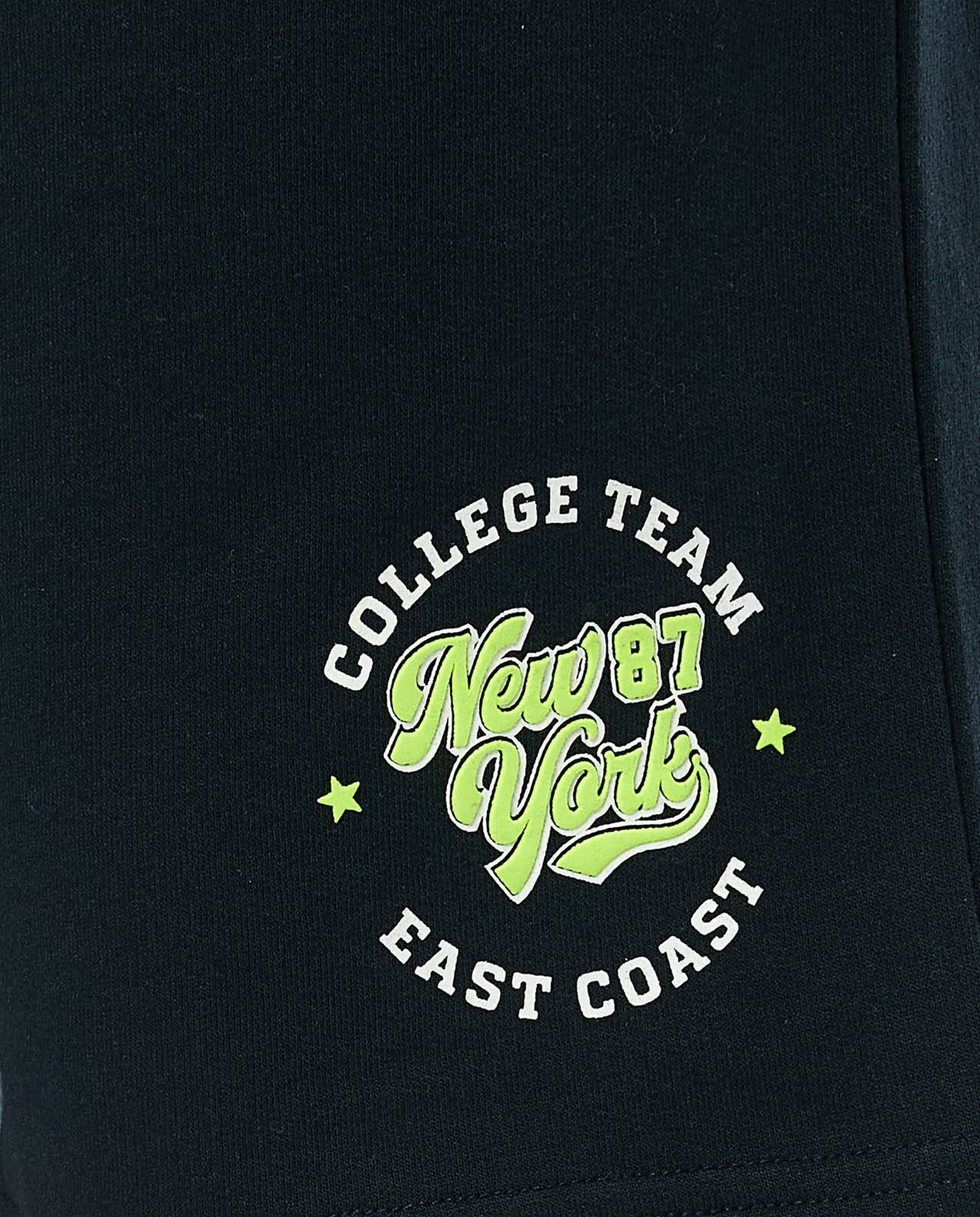 Printed Shorts with Drawstring Waist