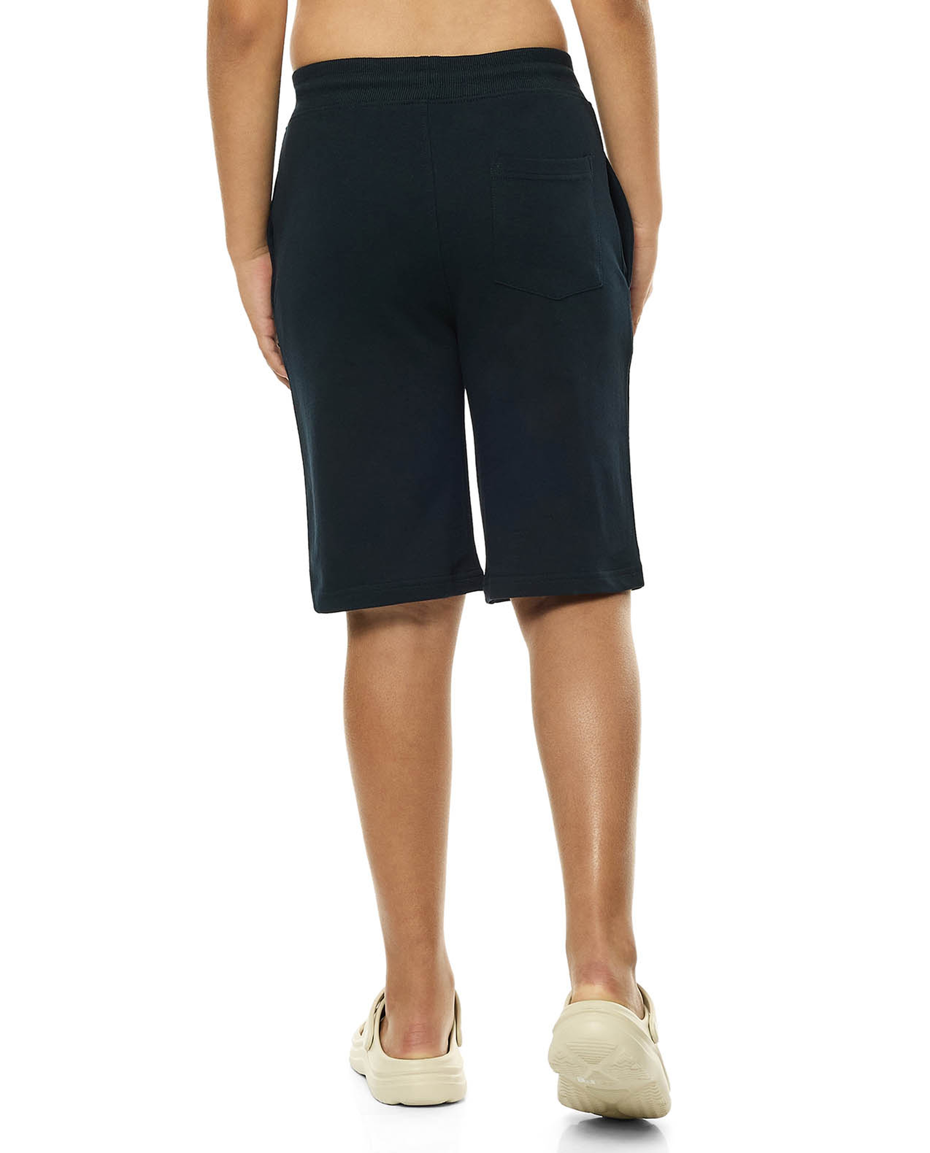 Printed Shorts with Drawstring Waist