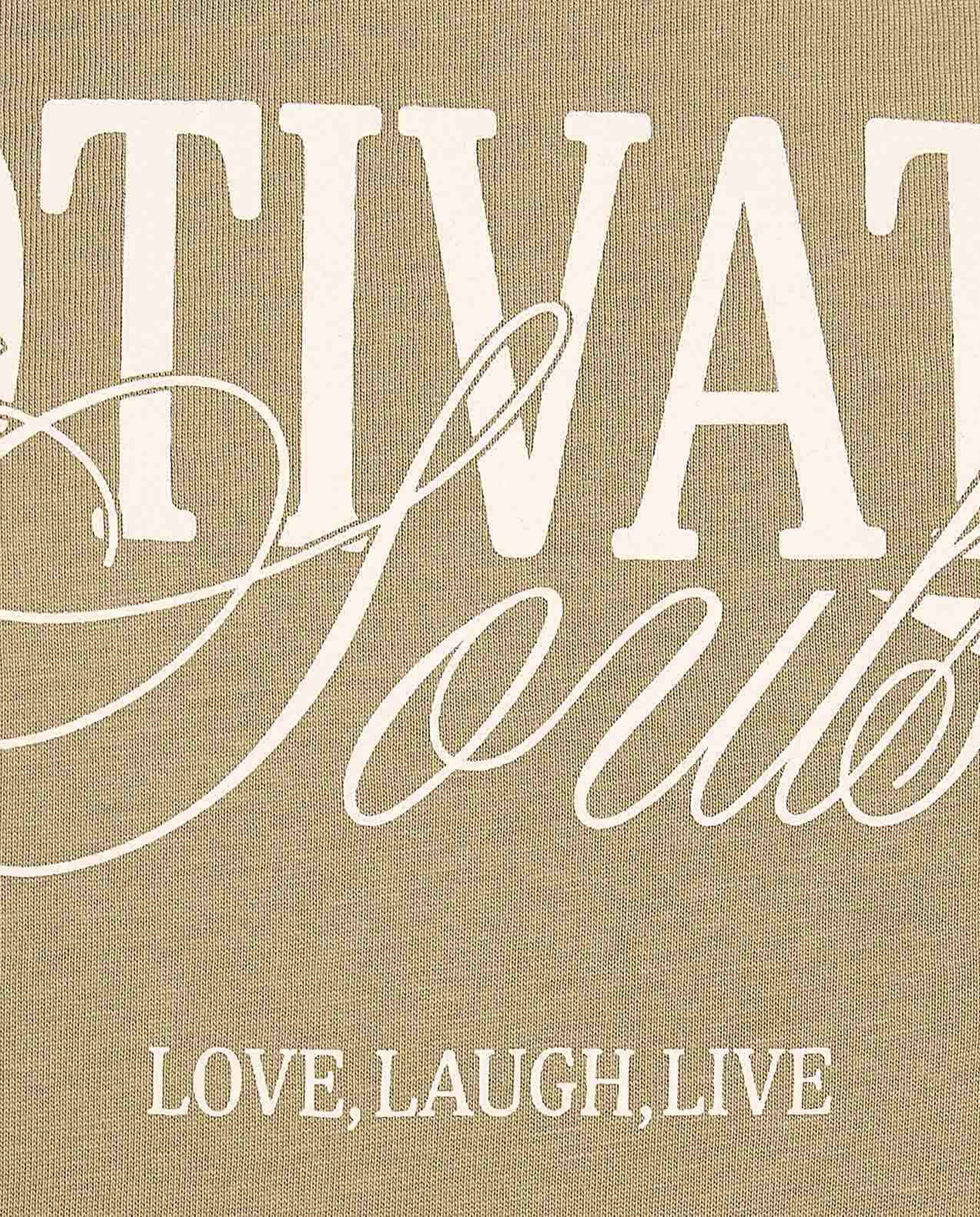 Printed T-Shirt with Crew Neck and Short Sleeves