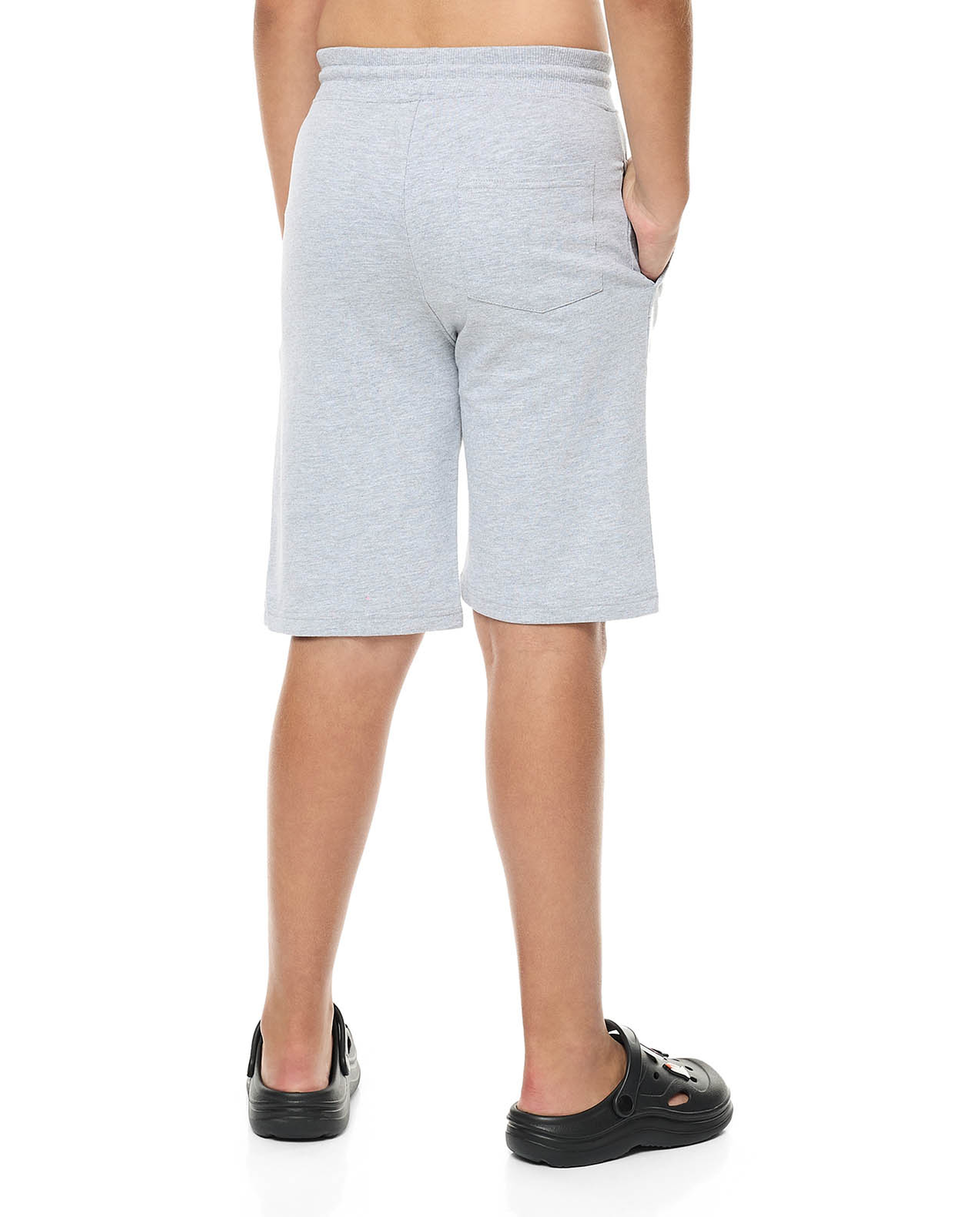 Printed Shorts with Drawstring Waist