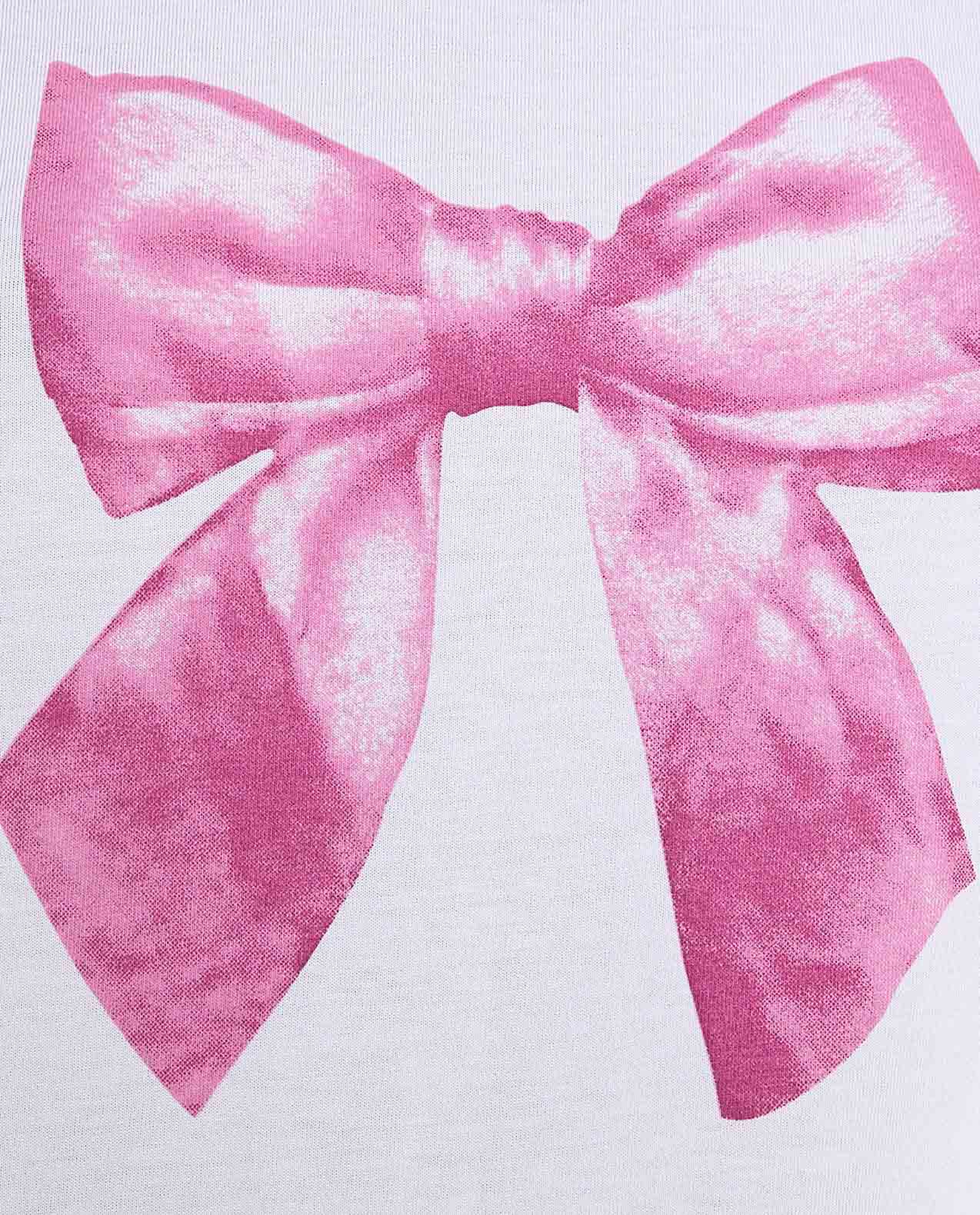 Printed T-Shirt with Crew Neck and Short Sleeves