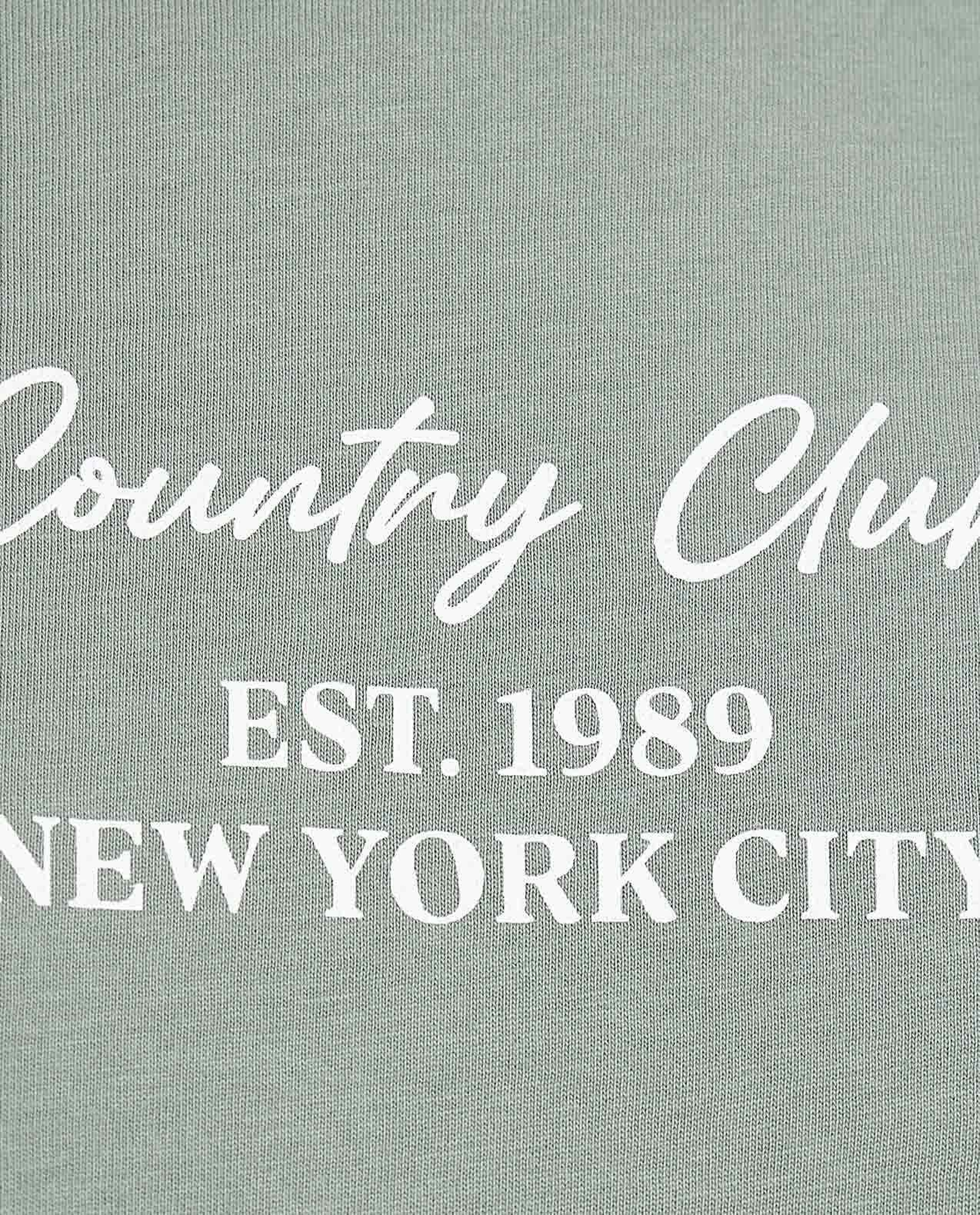 Printed T-Shirt with Crew Neck and Short Sleeves