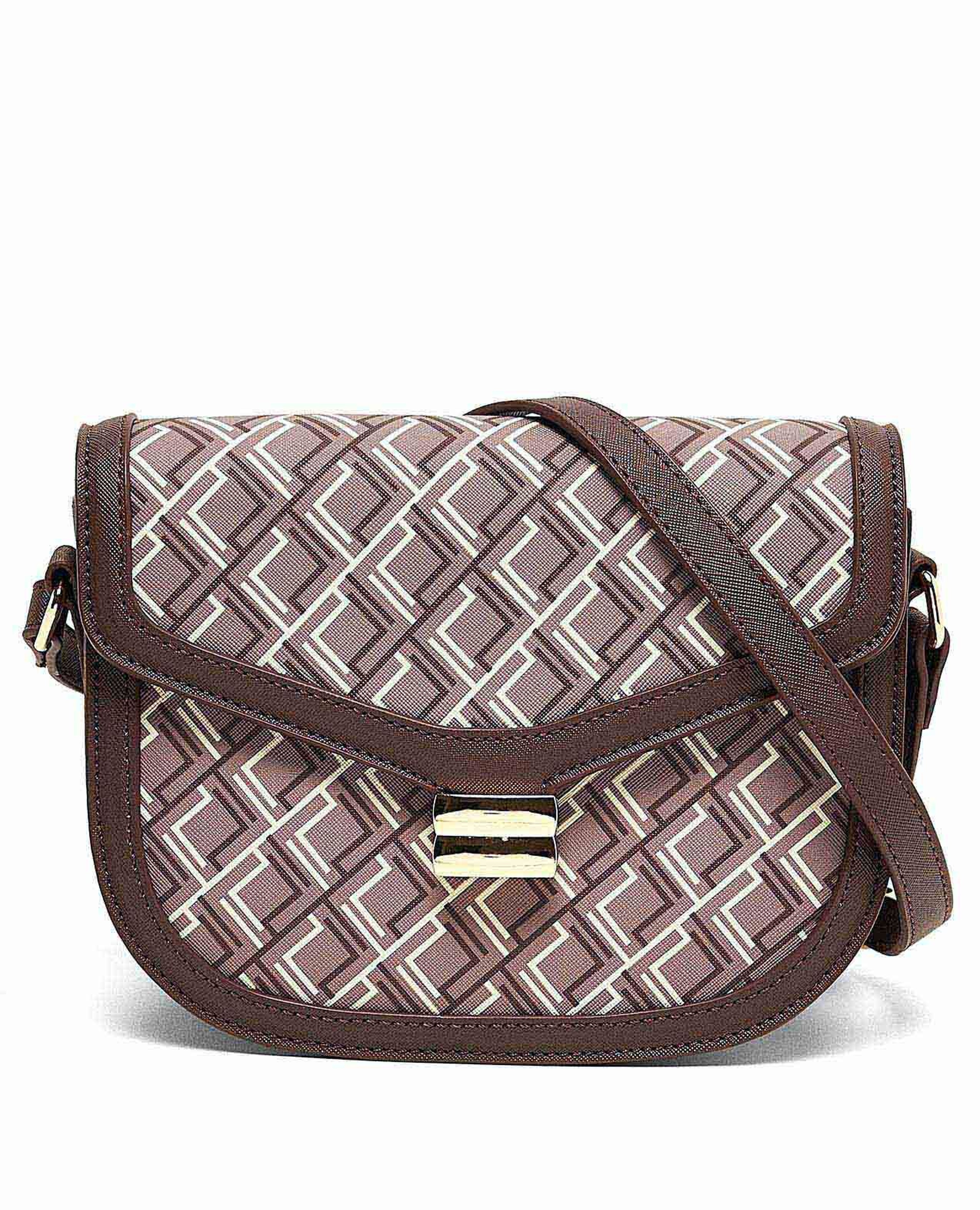 Patterned Crossbody Bag