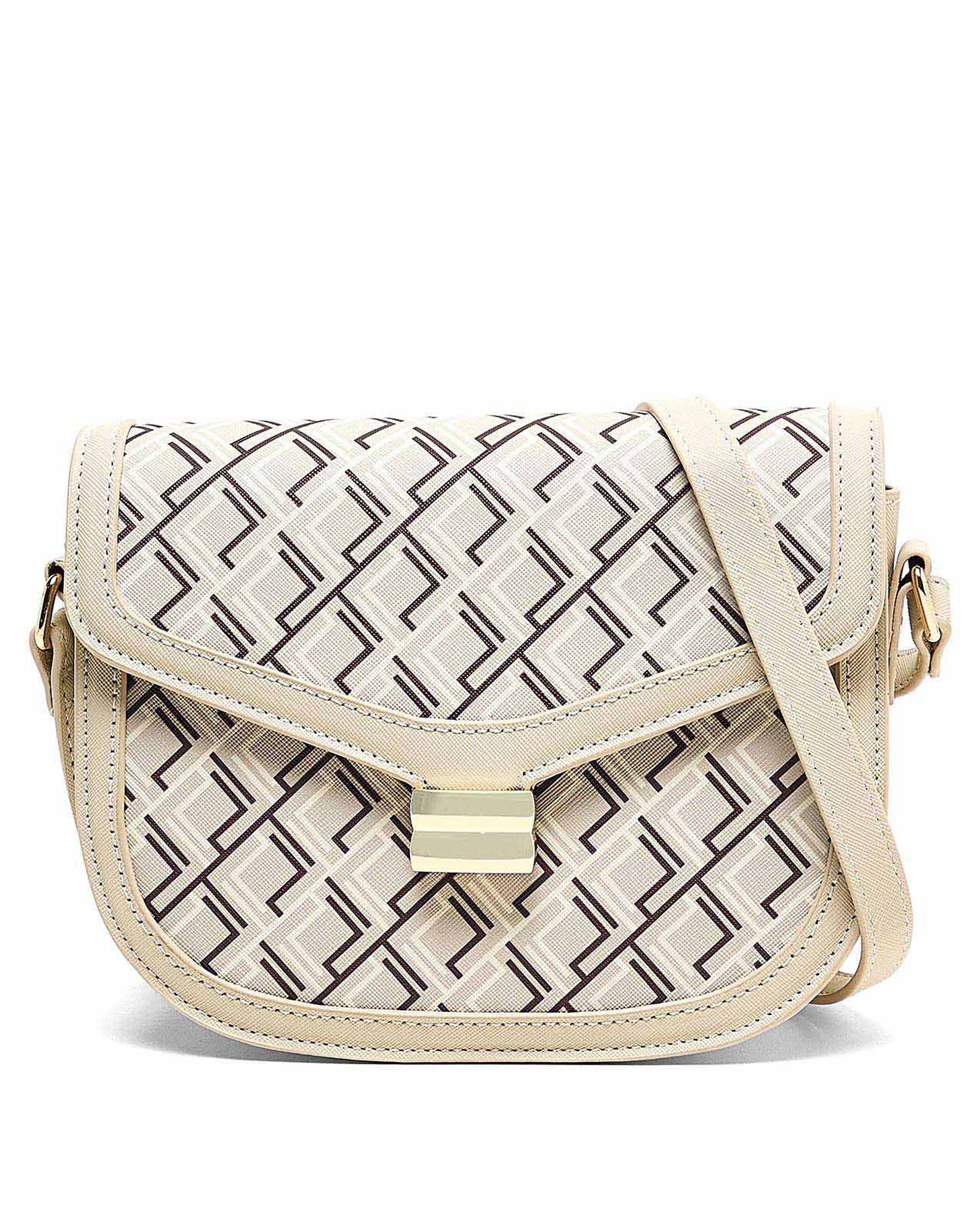 Patterned Crossbody Bag