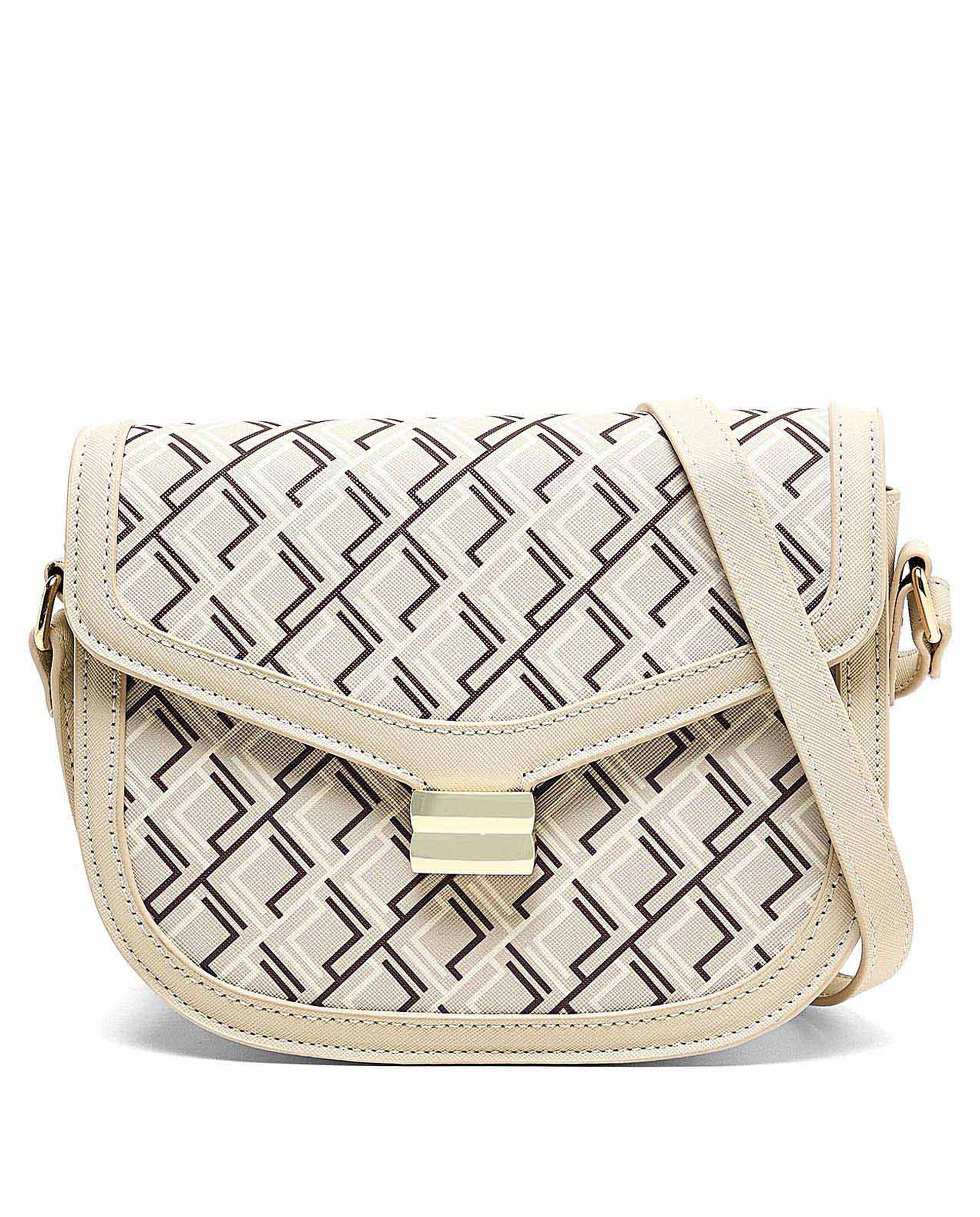 Patterned Crossbody Bag