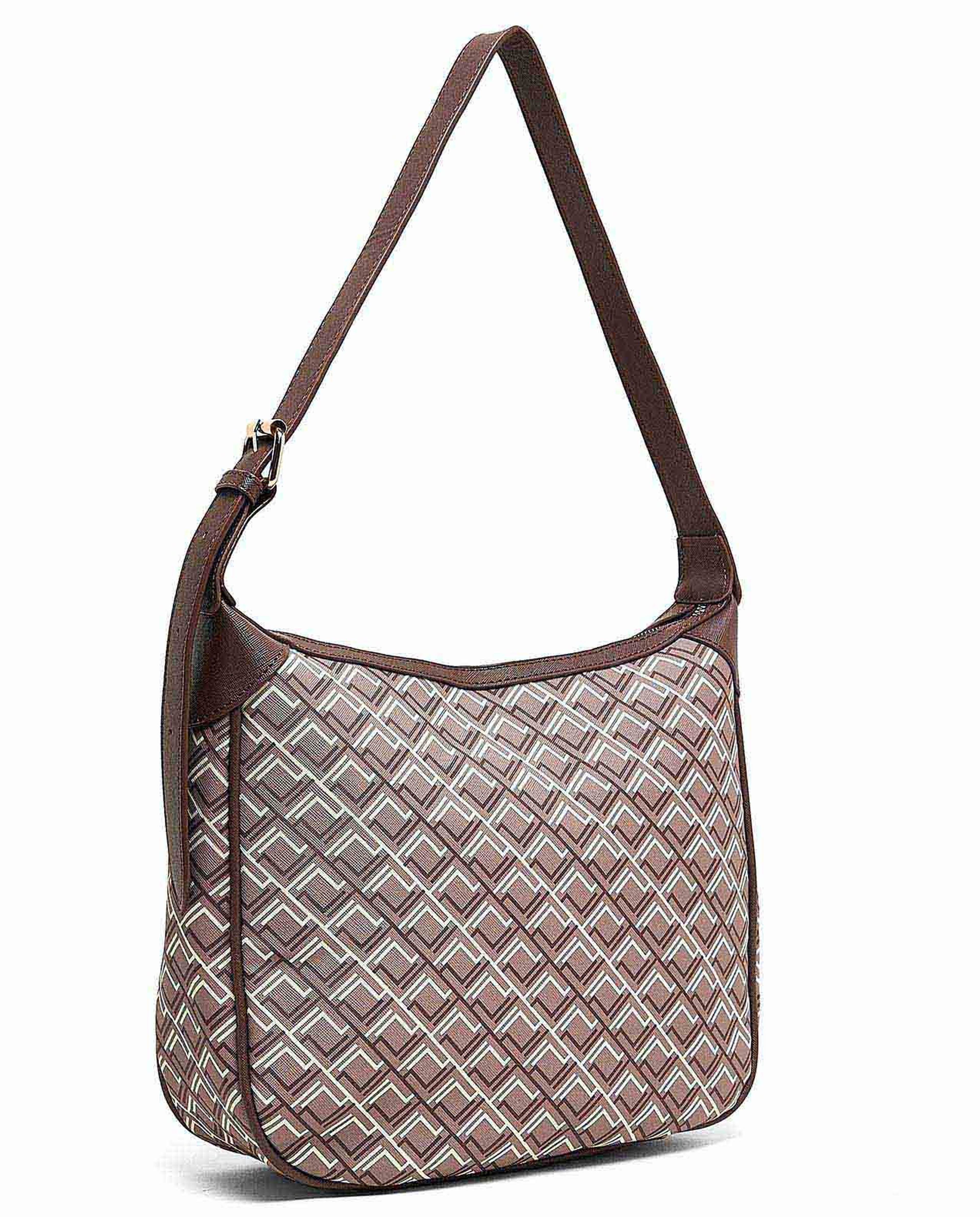 Patterned Shoulder Bag