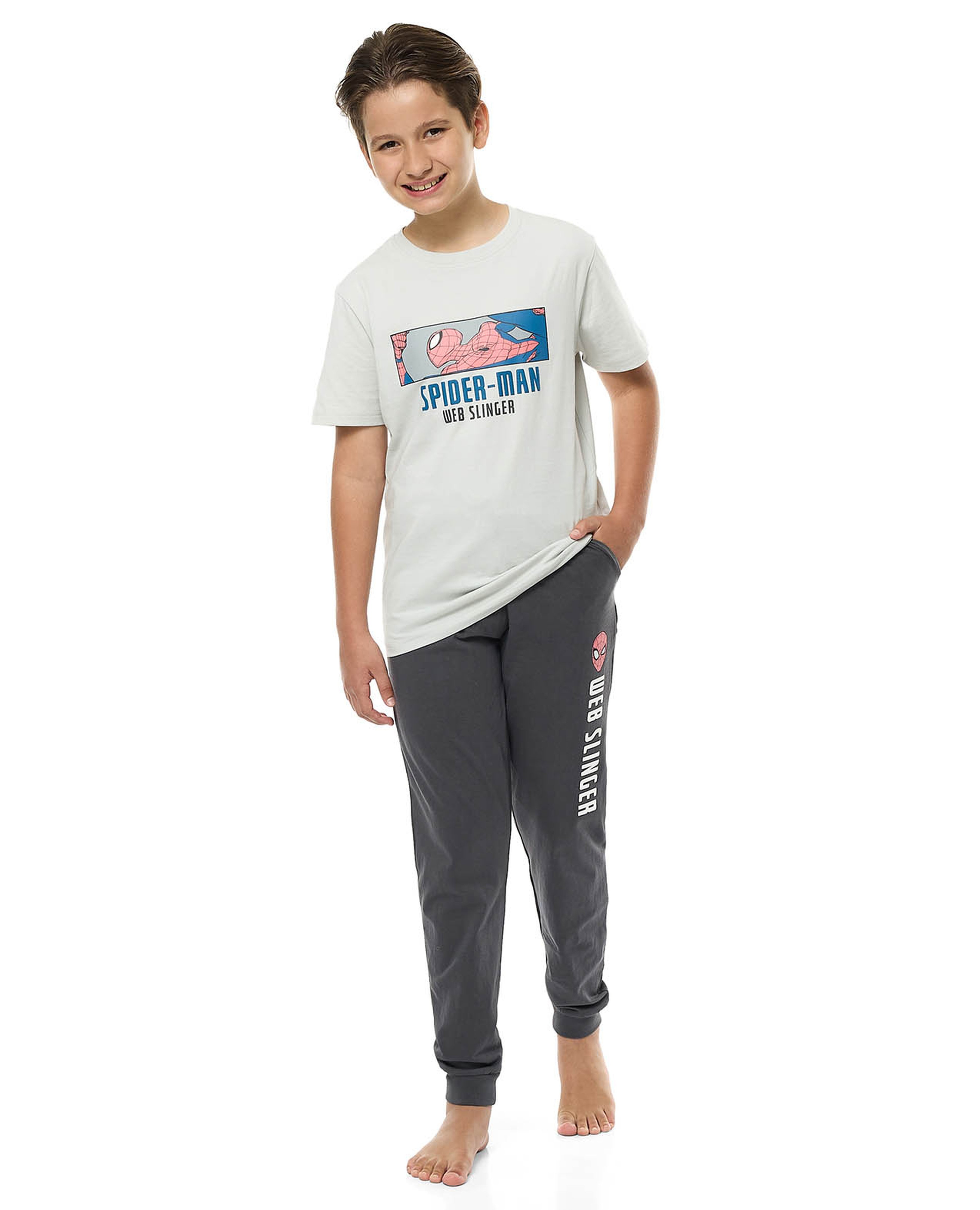 طقم بيجاما بطبعة سبايدرمان