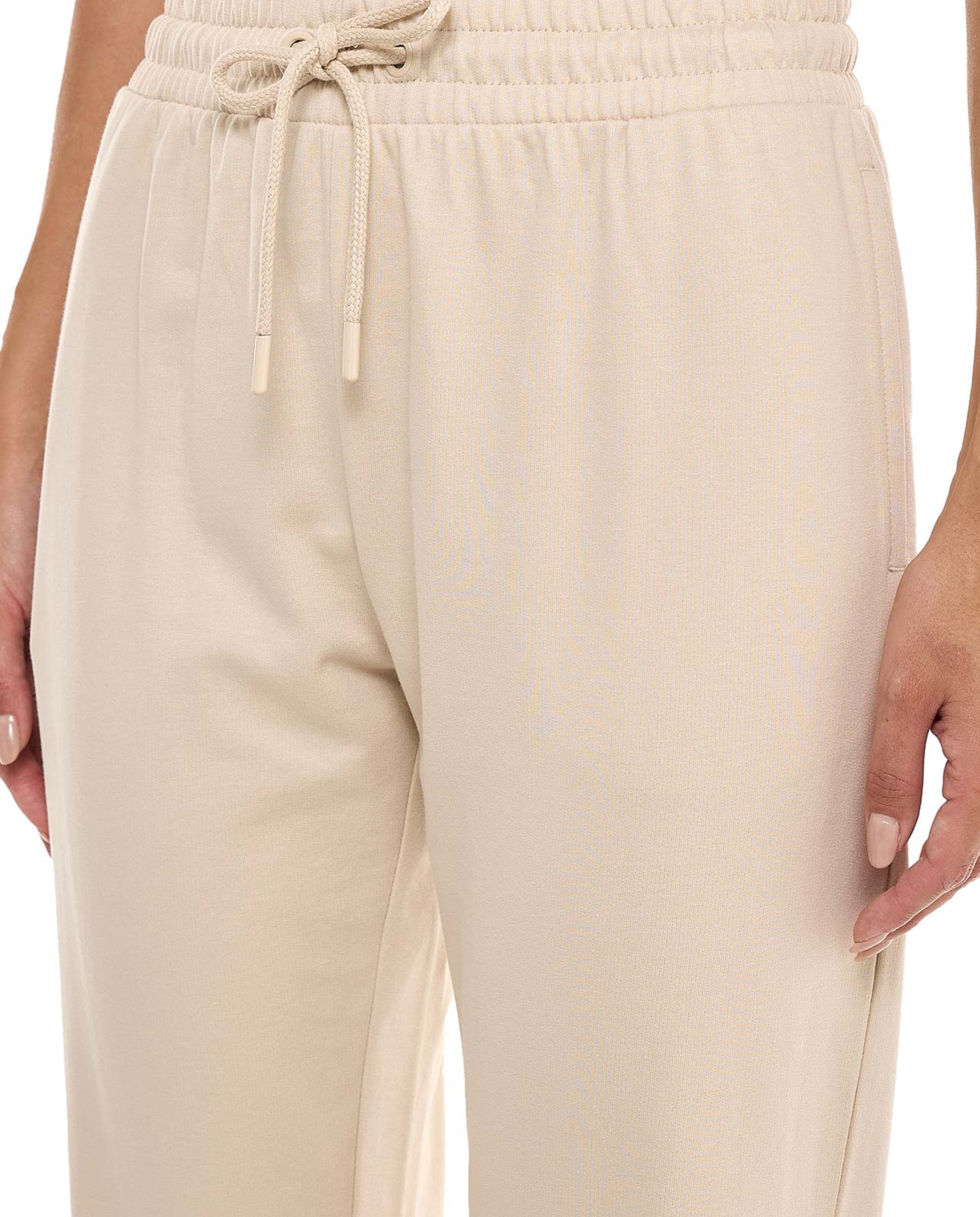 Solid Joggers with Drawstring Waist