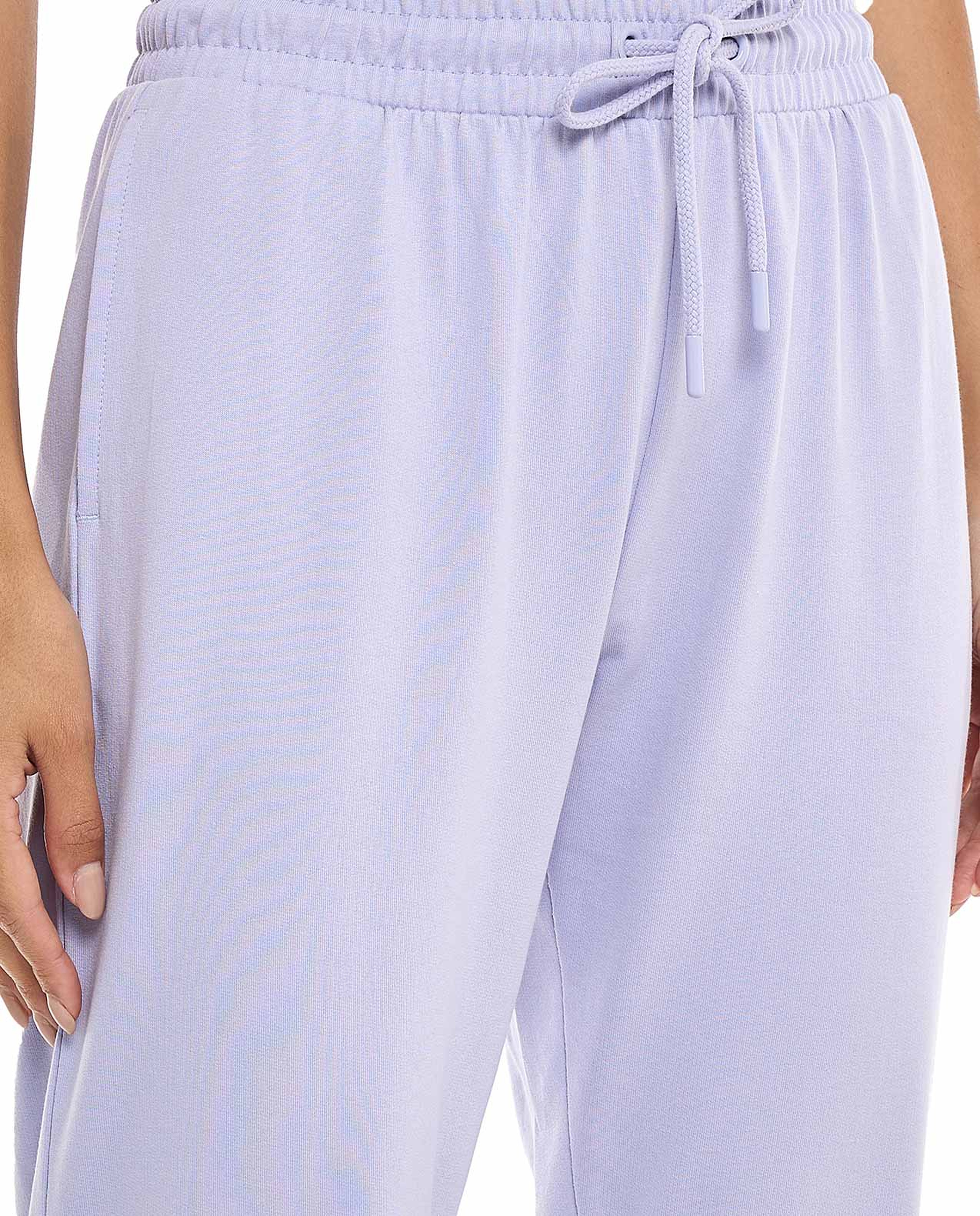 Solid Joggers with Drawstring Waist