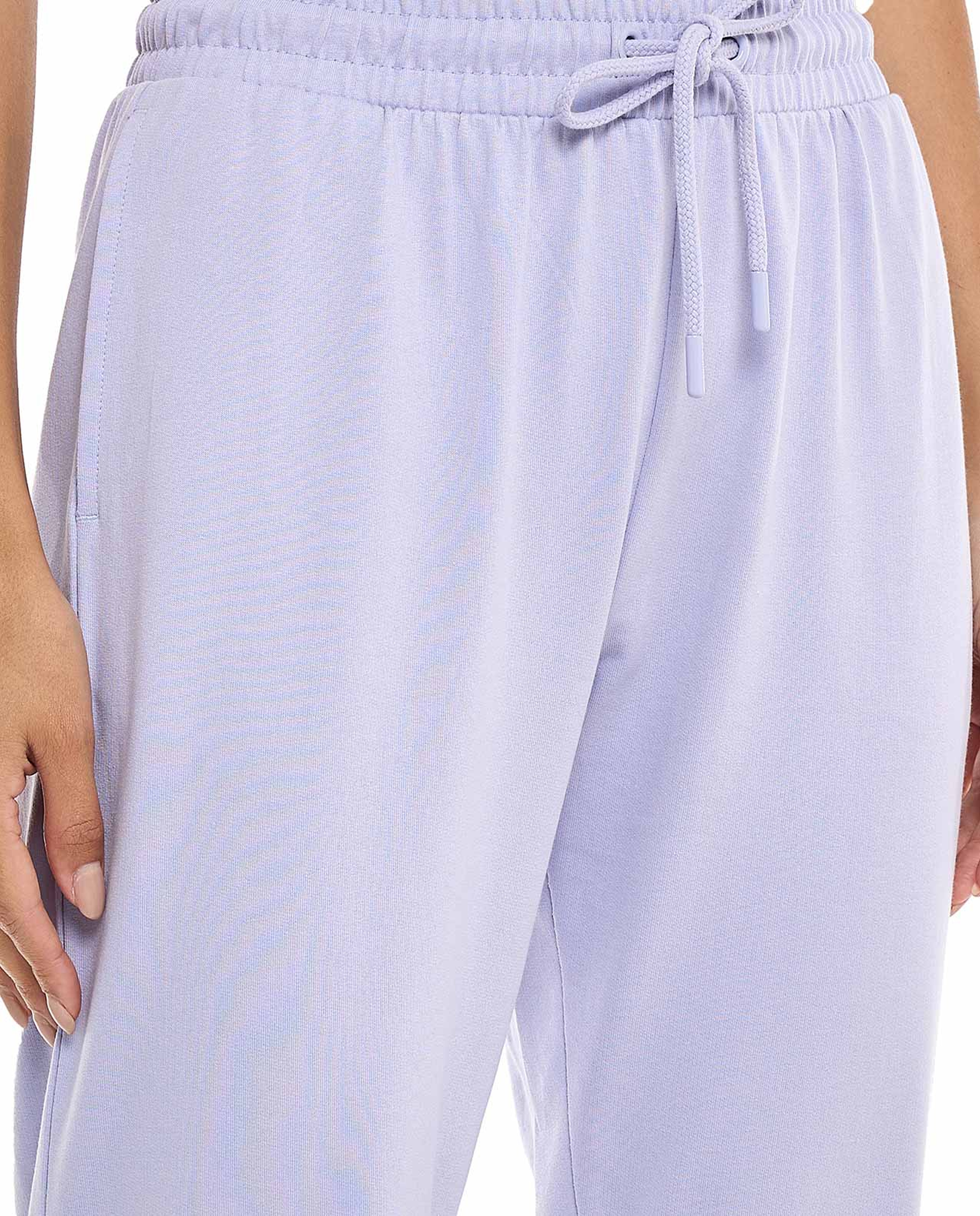 Solid Joggers with Drawstring Waist