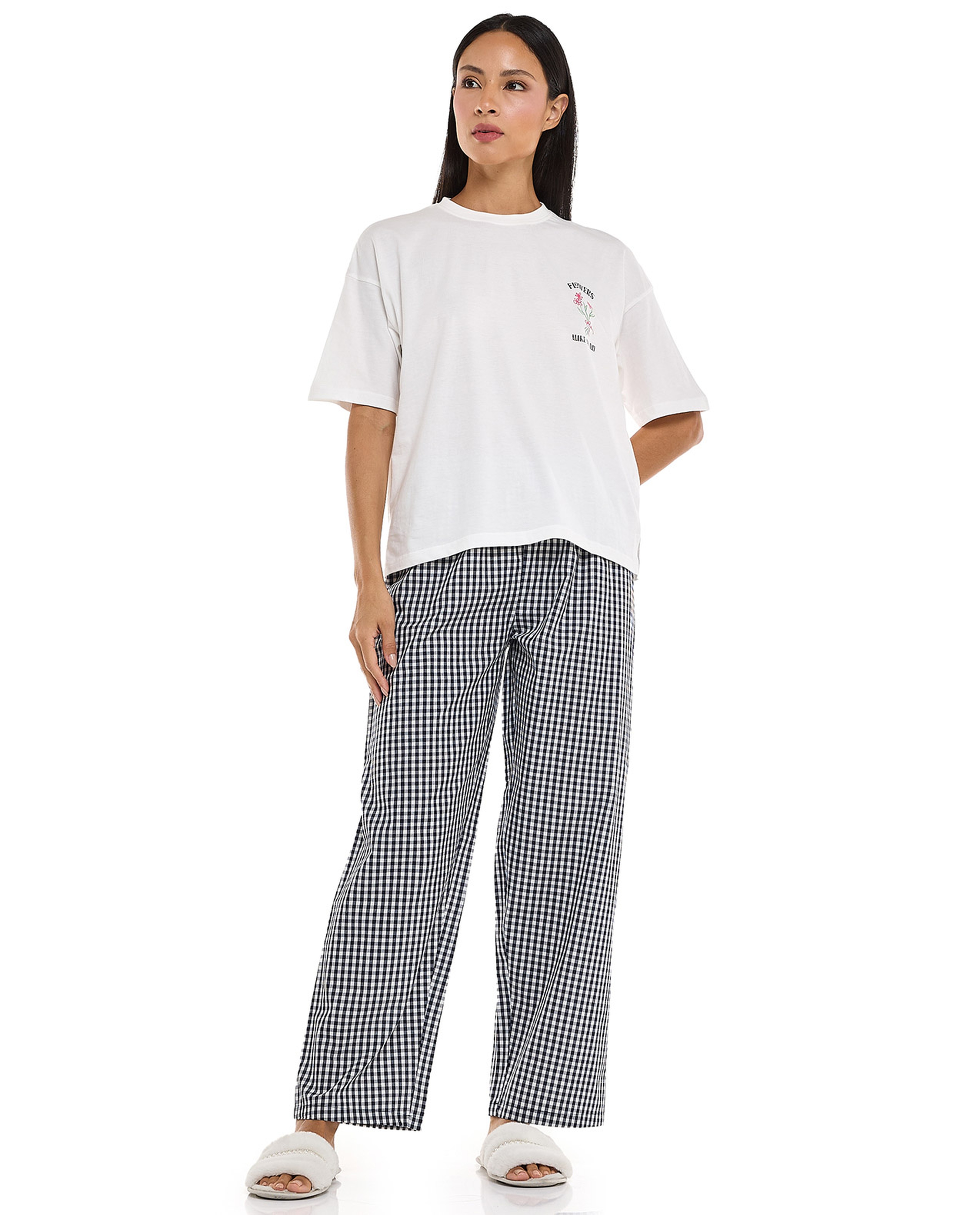 Patterned Pyjama Set