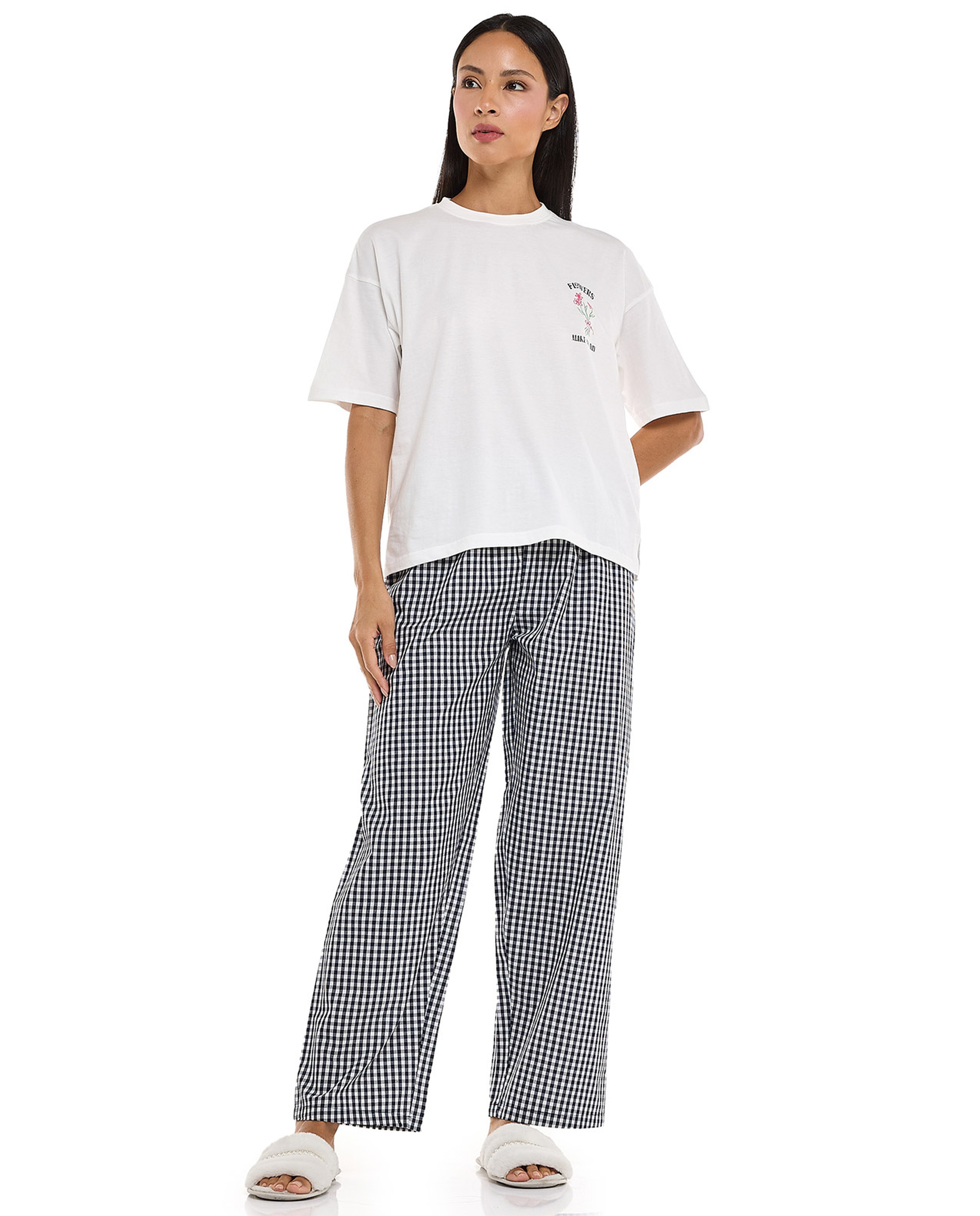 Patterned Pyjama Set