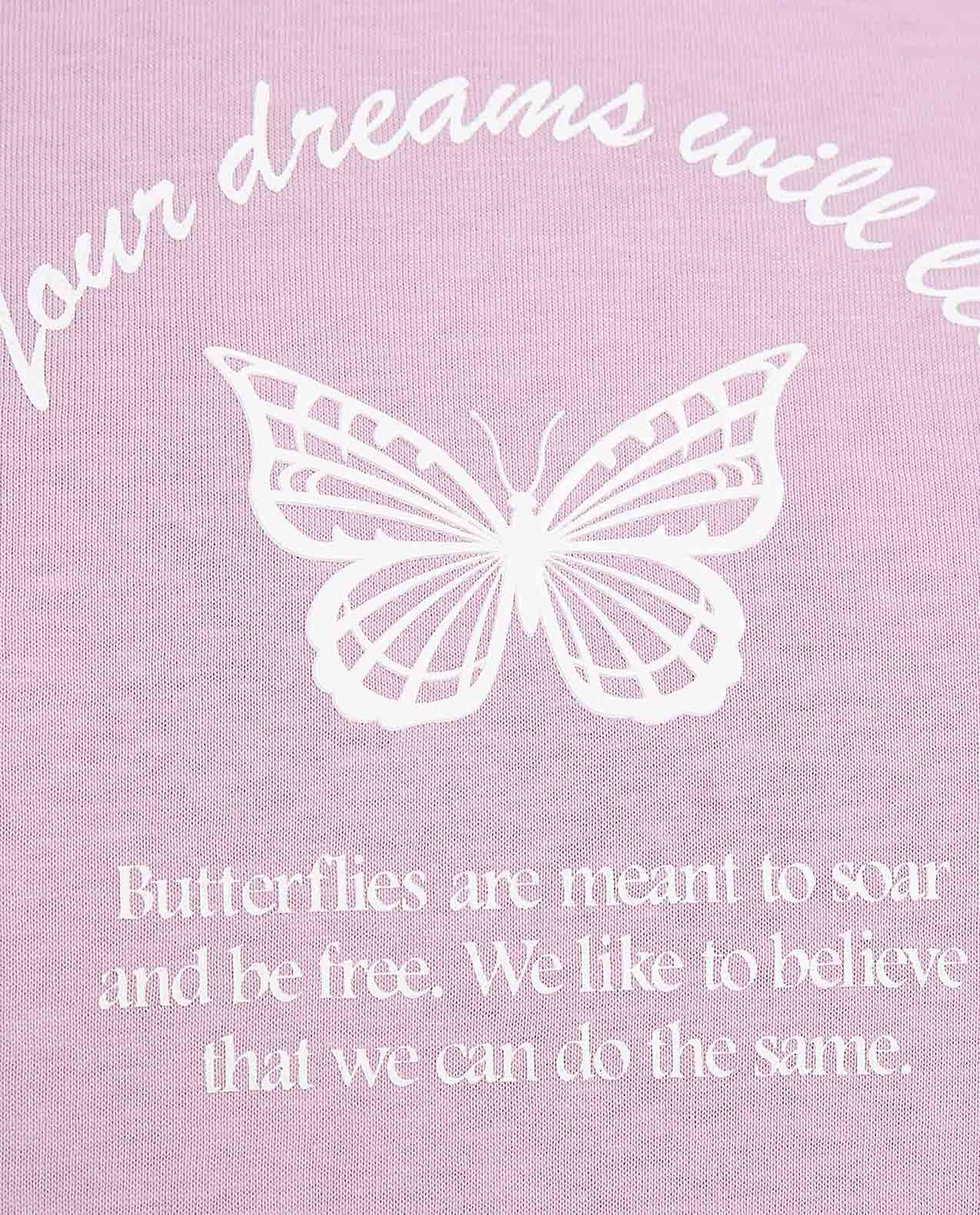 Printed T-Shirt with Crew Neck and Short Sleeves