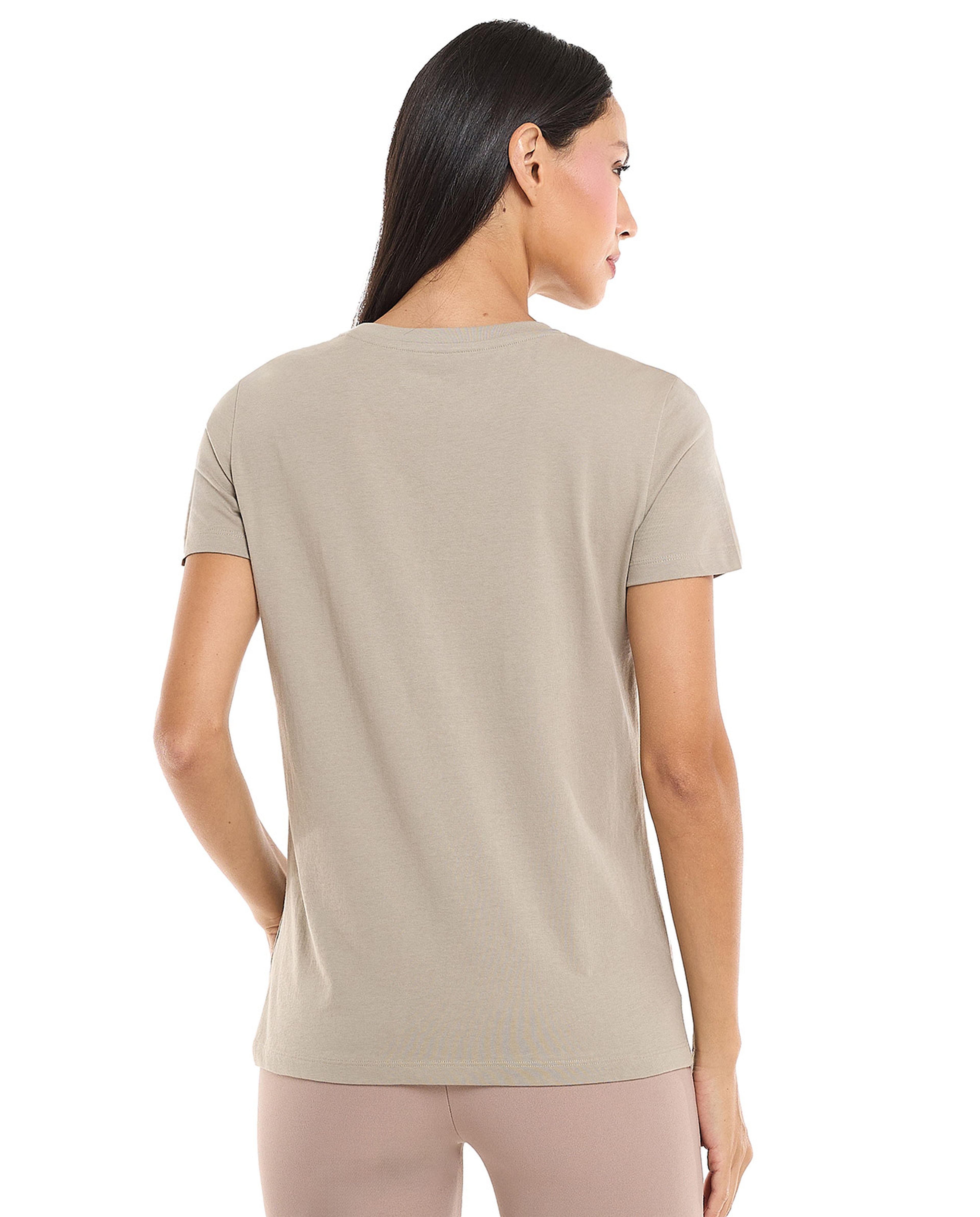 Printed T-Shirt with Crew Neck and Short Sleeves