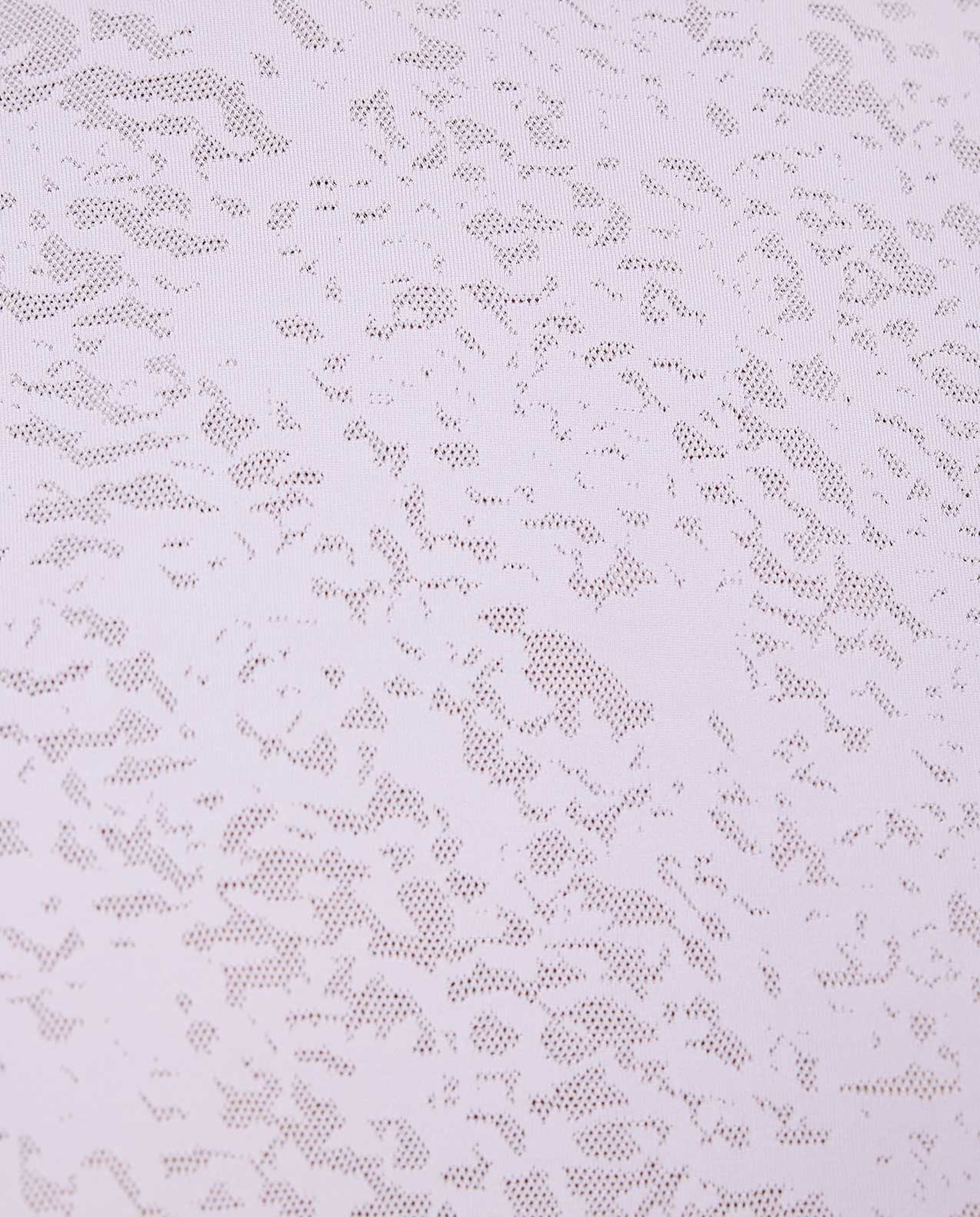 Patterned Active T-Shirt with Crew Neck and Short Sleeves