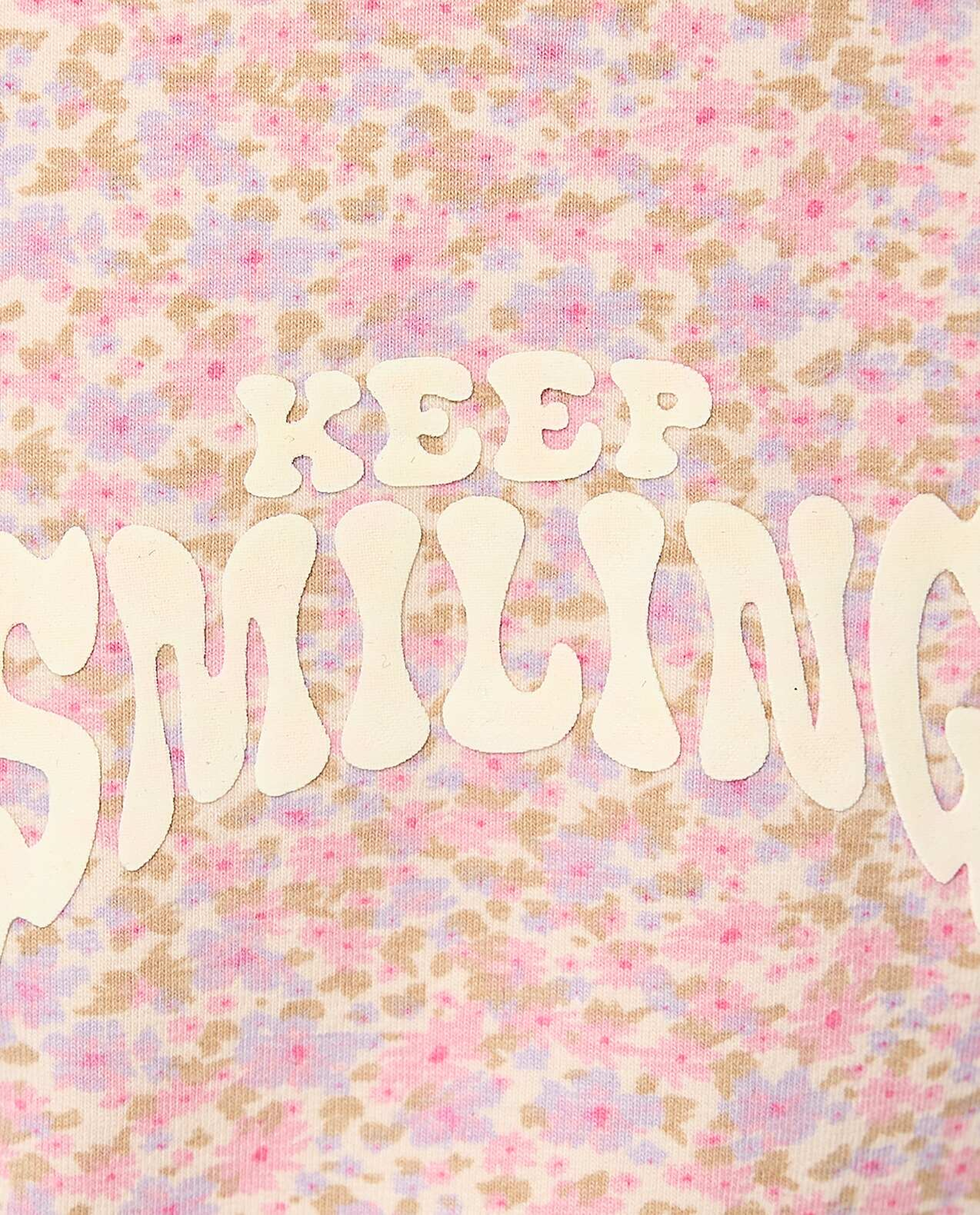 Printed T-Shirt with Crew Neck and Short Sleeves